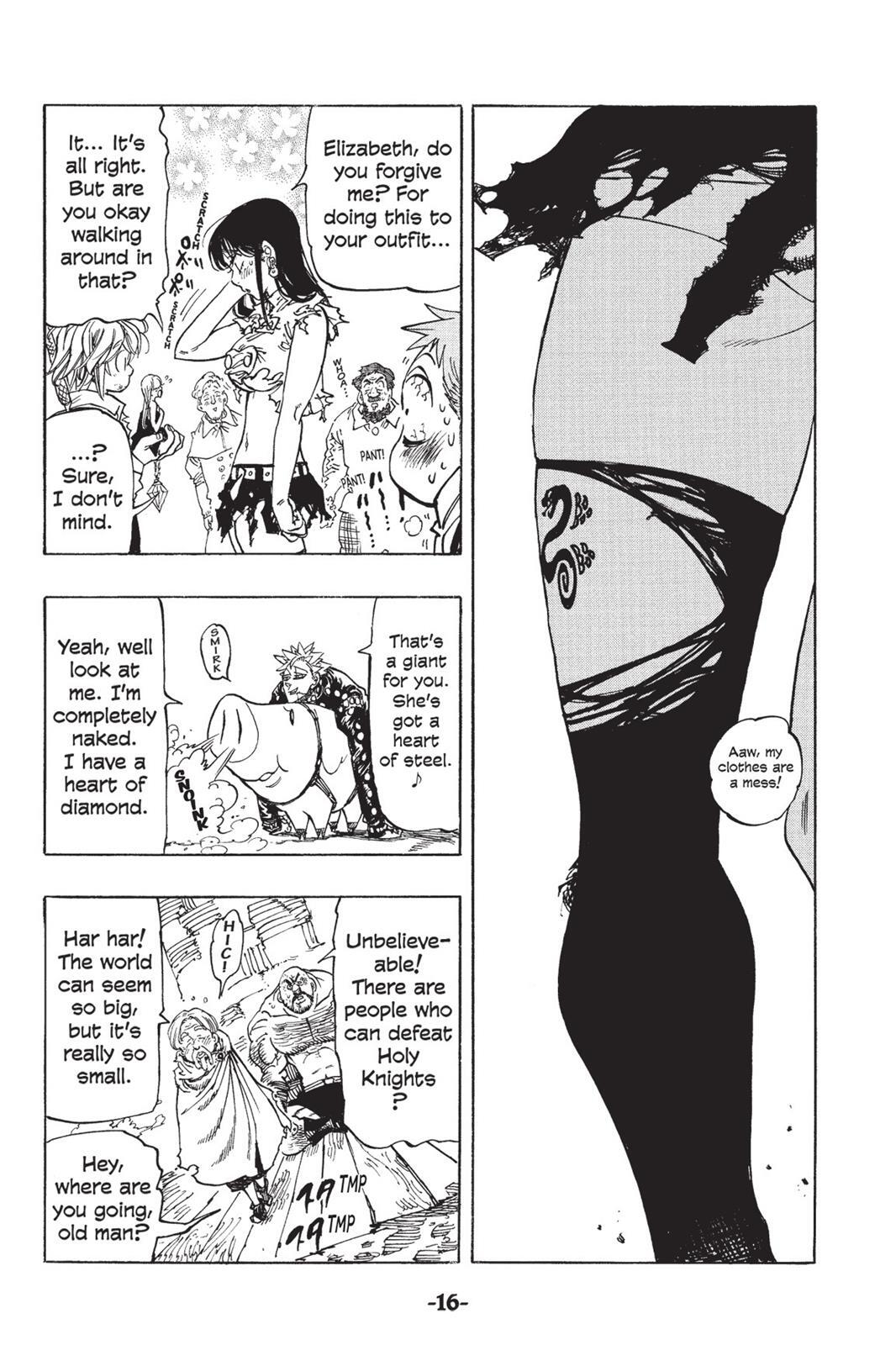 Read The Seven Deadly Sins- Seven Days Manga Online
