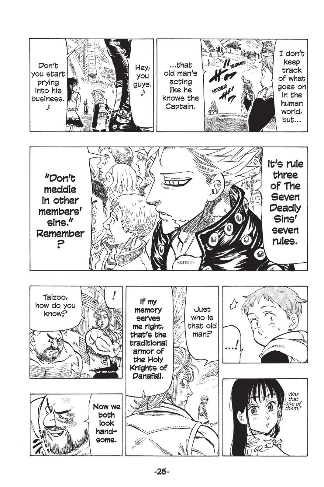 Read The Seven Deadly Sins- Seven Days Manga Online
