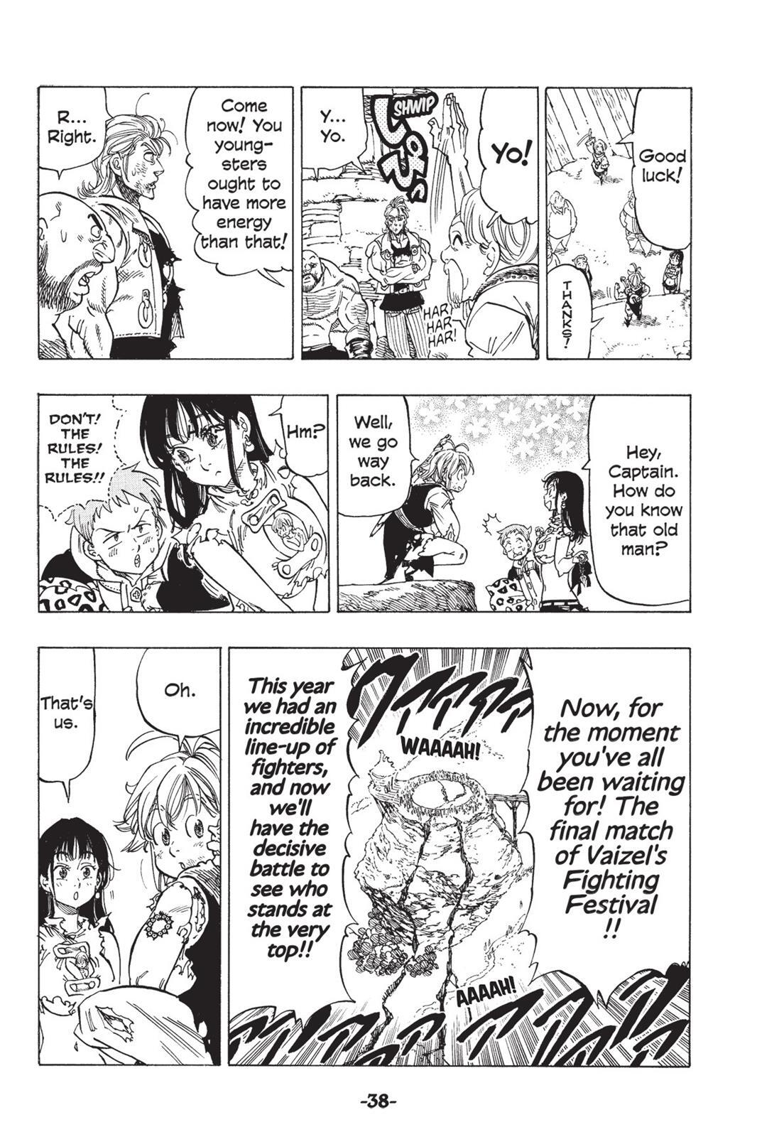 Read The Seven Deadly Sins- Seven Days Manga Online
