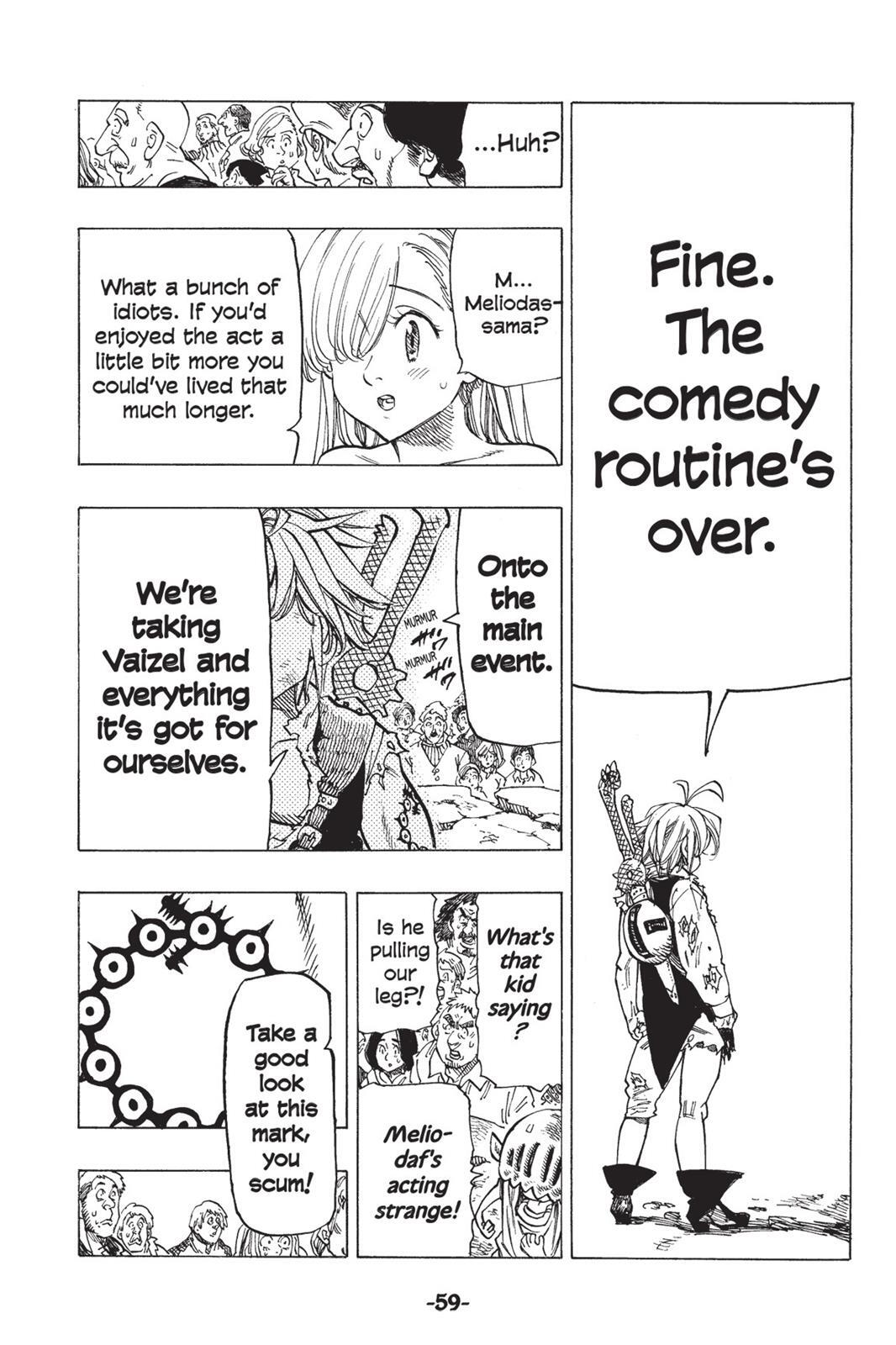 Read The Seven Deadly Sins- Seven Days Manga Online