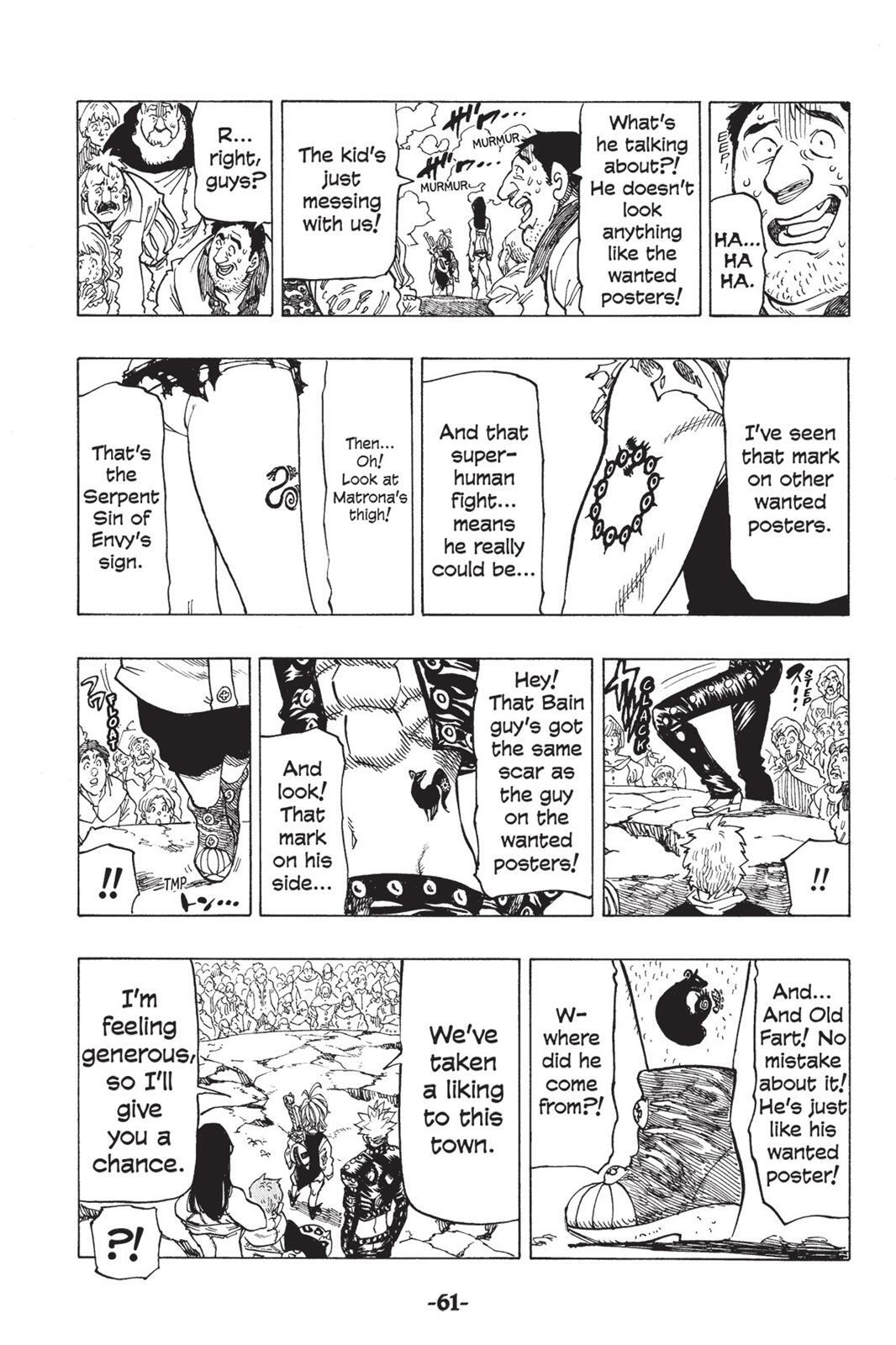 Read The Seven Deadly Sins- Seven Days Manga Online