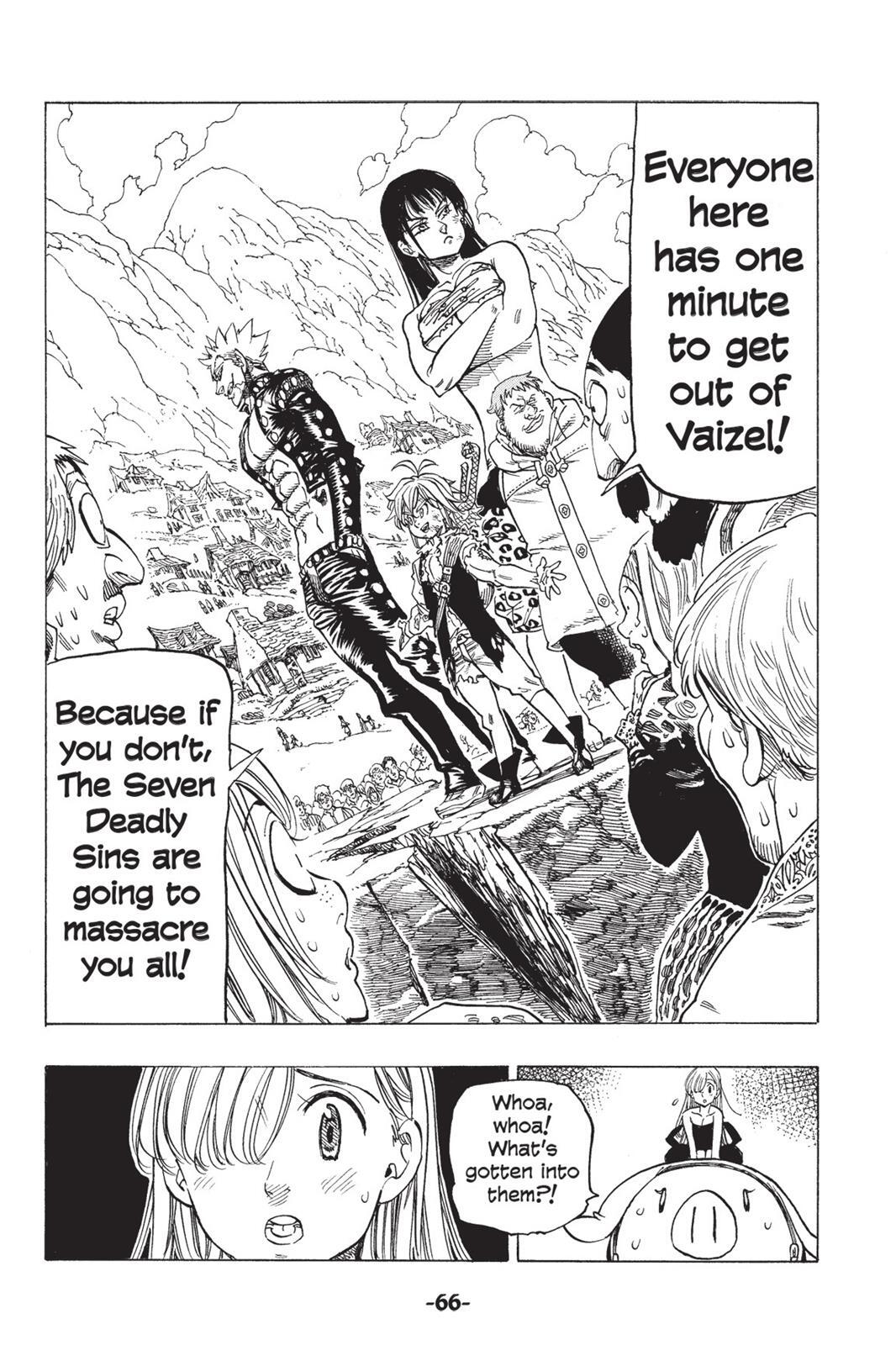 Read The Seven Deadly Sins- Seven Days Manga Online