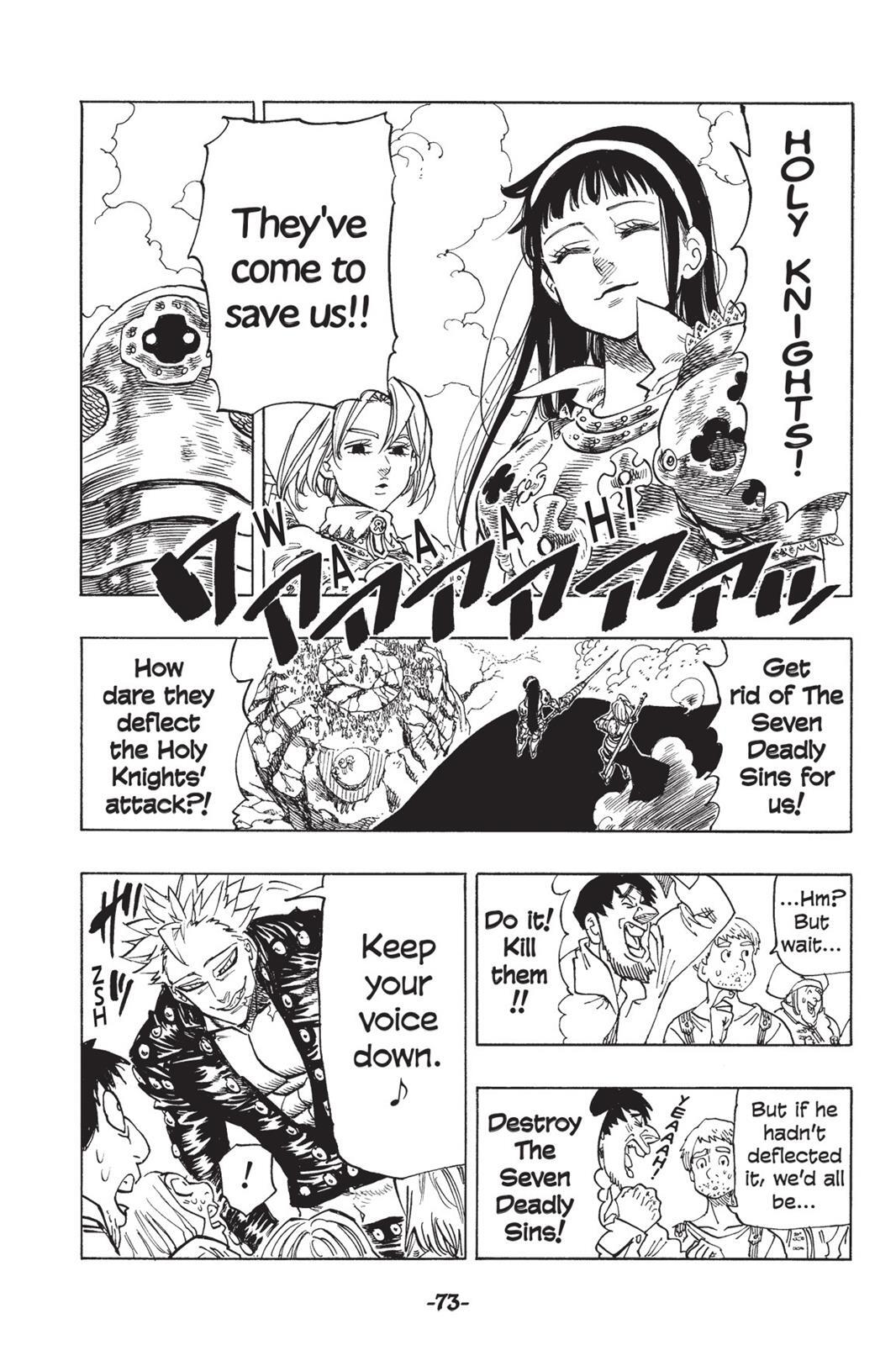 Read The Seven Deadly Sins- Seven Days Manga Online