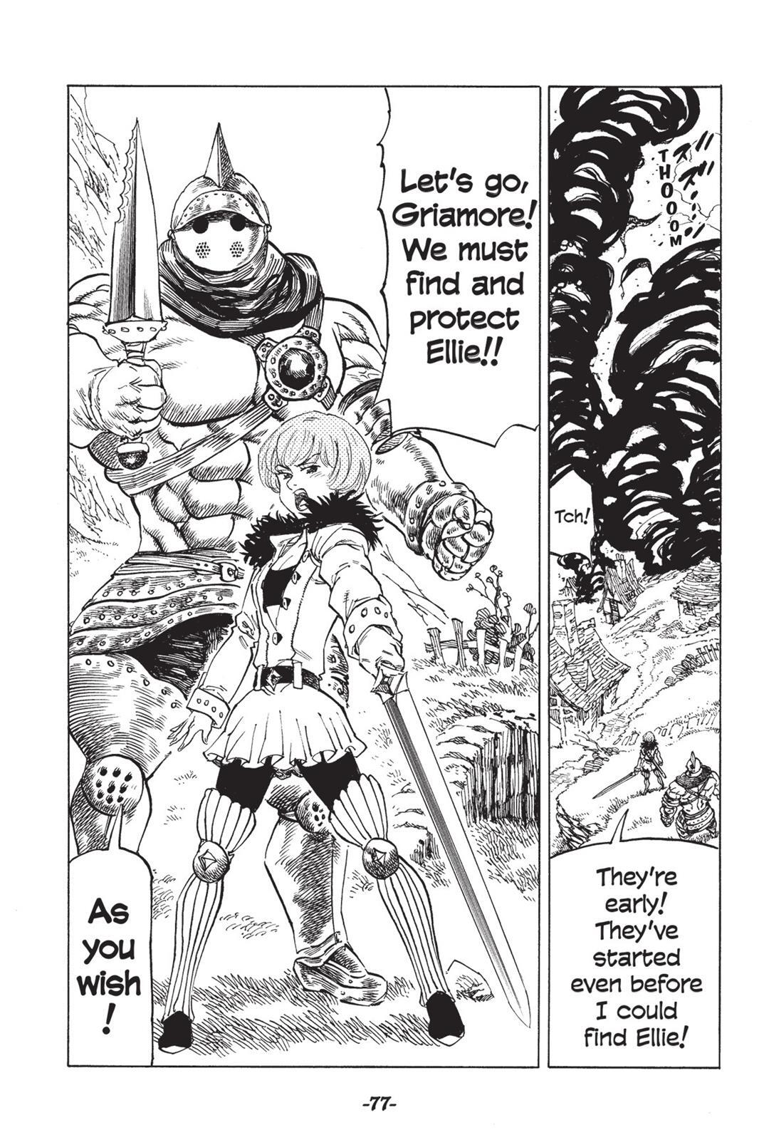 Read The Seven Deadly Sins- Seven Days Manga Online