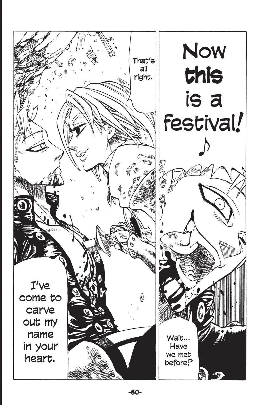 Read The Seven Deadly Sins- Seven Days Manga Online