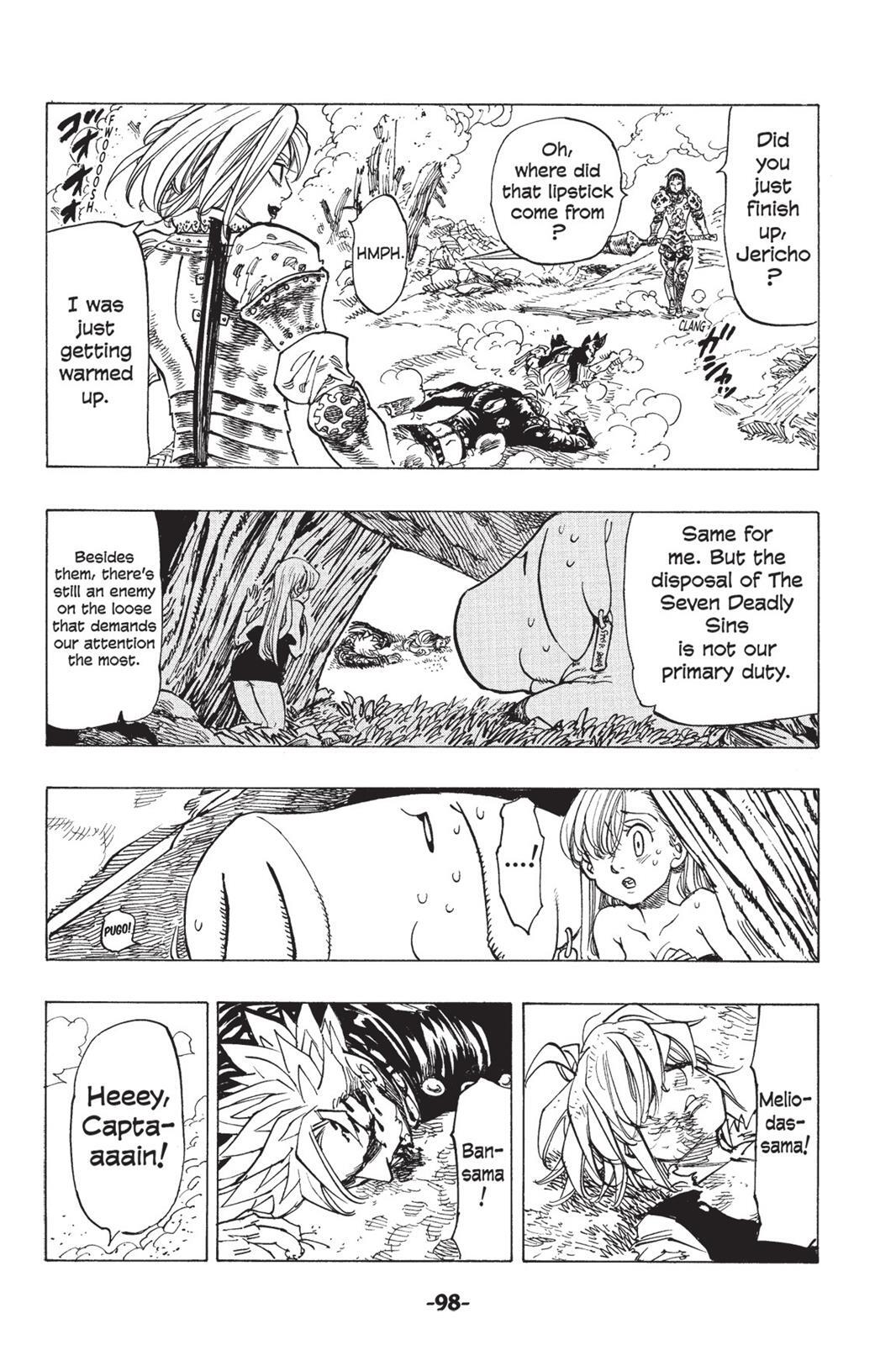 Read The Seven Deadly Sins- Seven Days Manga Online