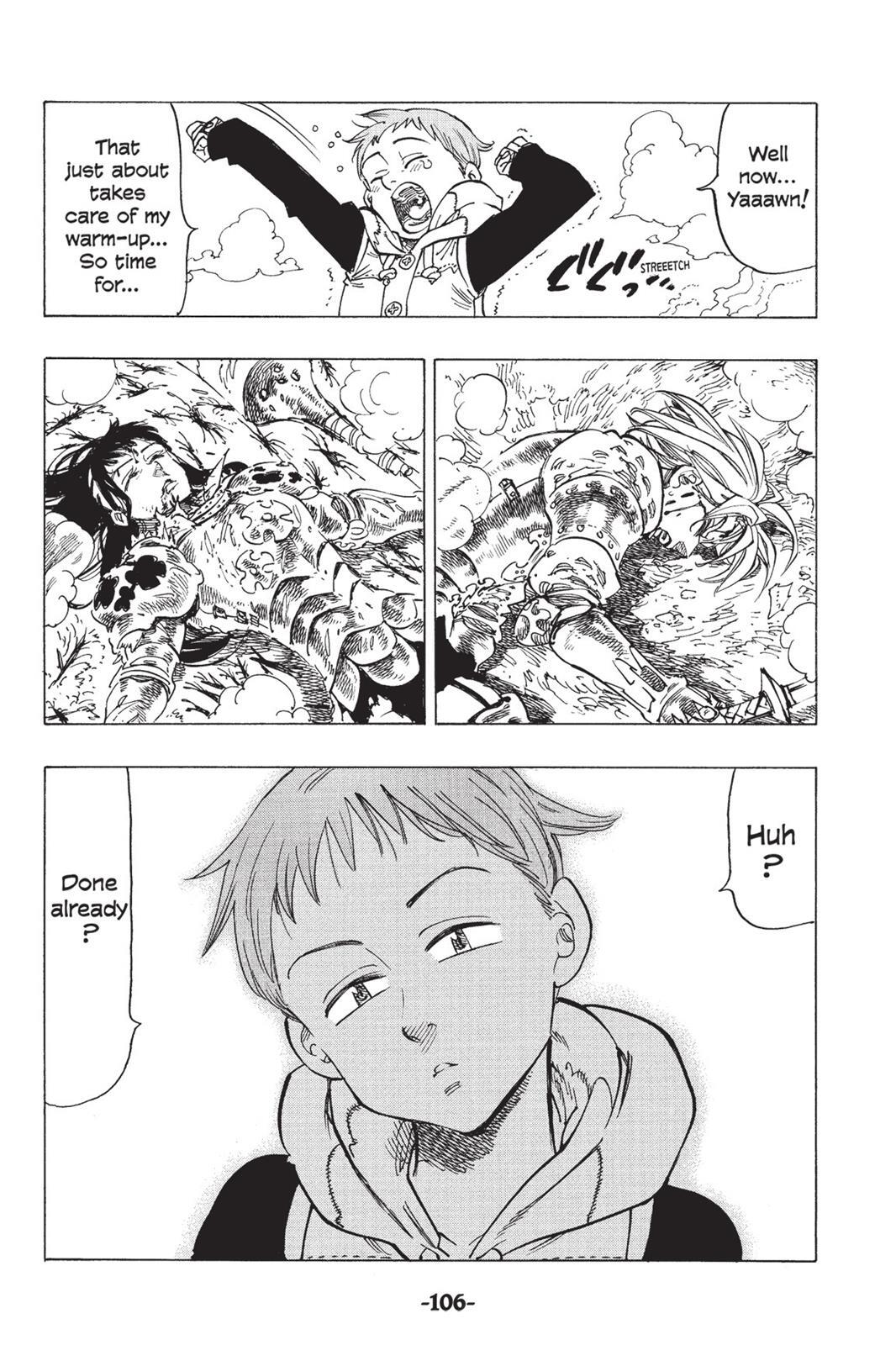 Read The Seven Deadly Sins- Seven Days Manga Online