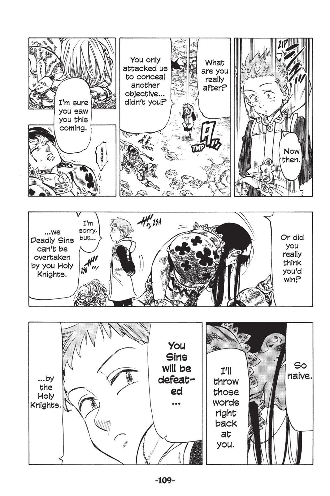 Read The Seven Deadly Sins- Seven Days Manga Online
