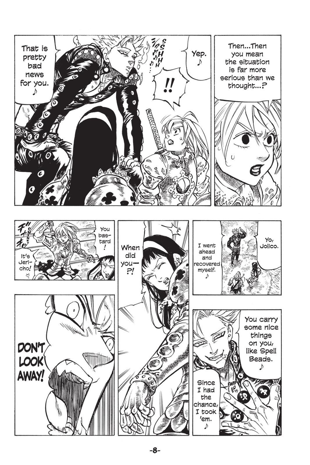 Read The Seven Deadly Sins- Seven Days Manga Online