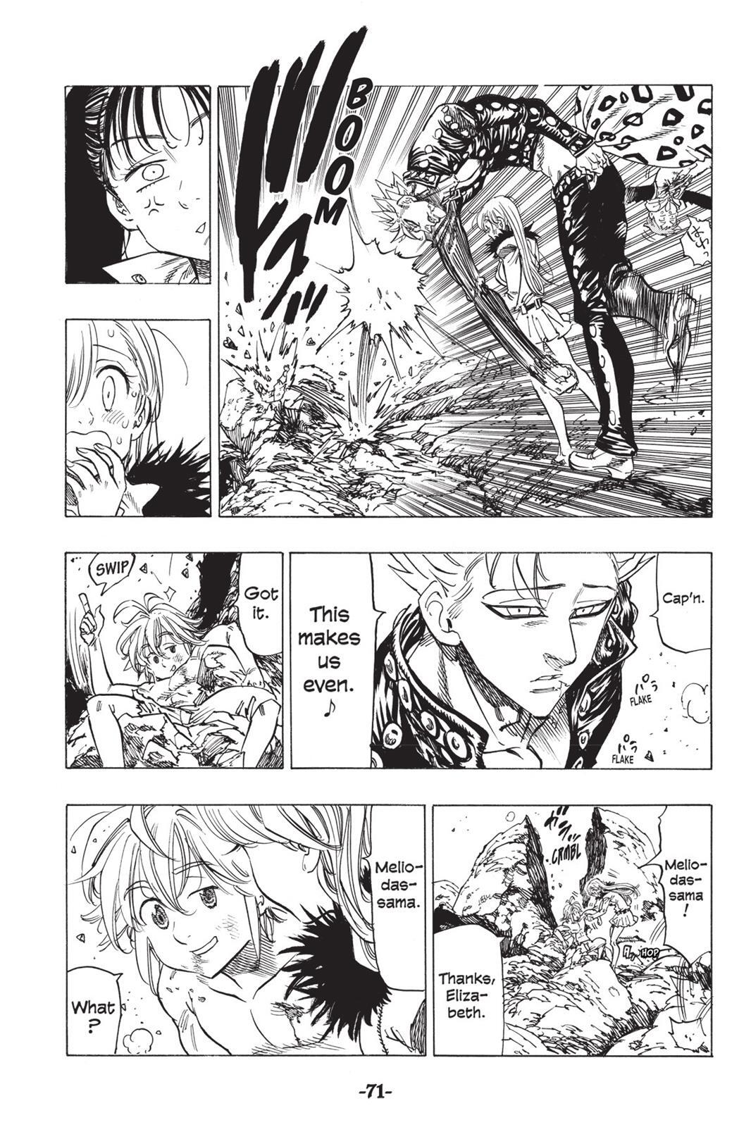 Read The Seven Deadly Sins- Seven Days Manga Online