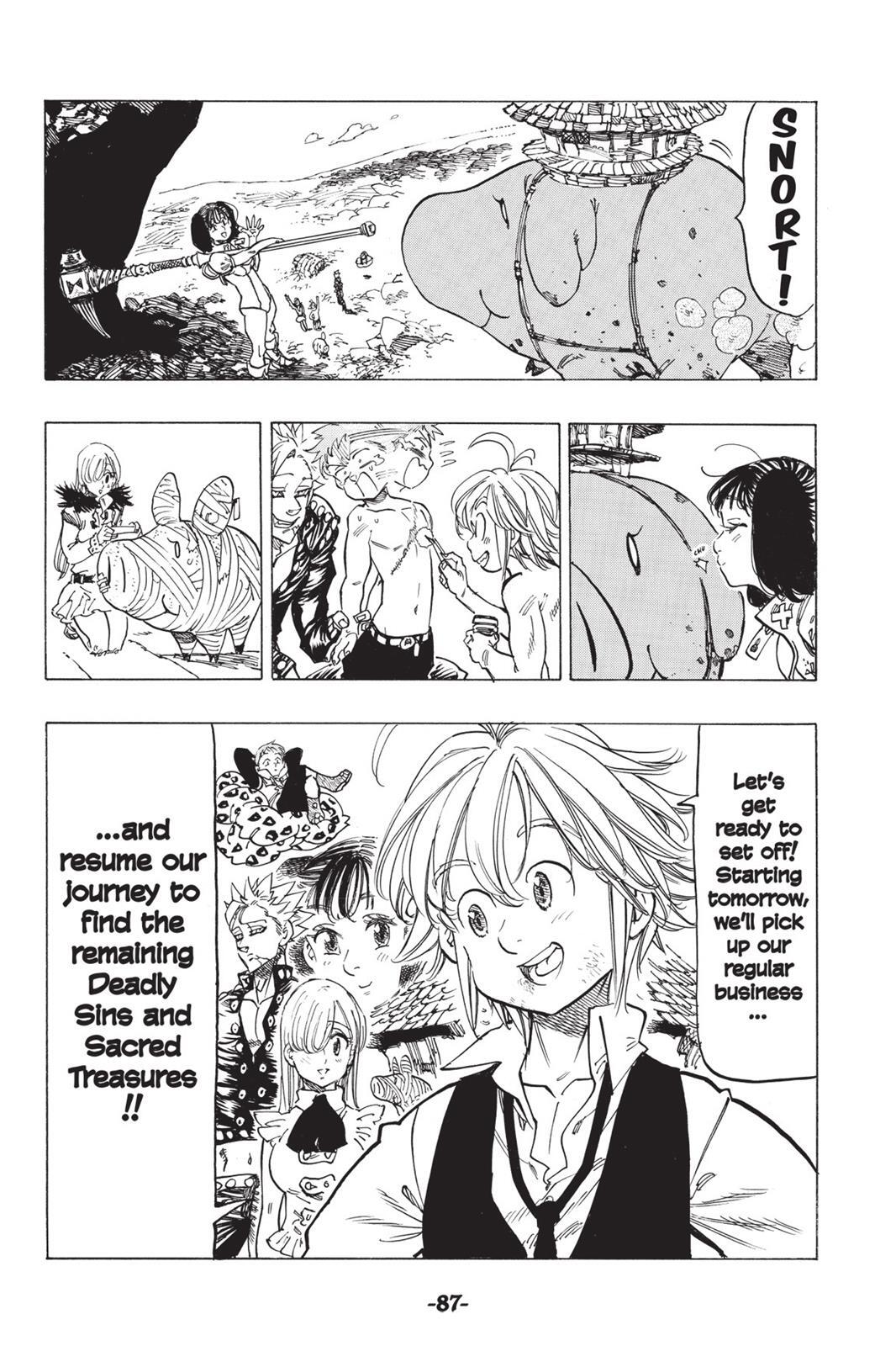 Read The Seven Deadly Sins- Seven Days Manga Online