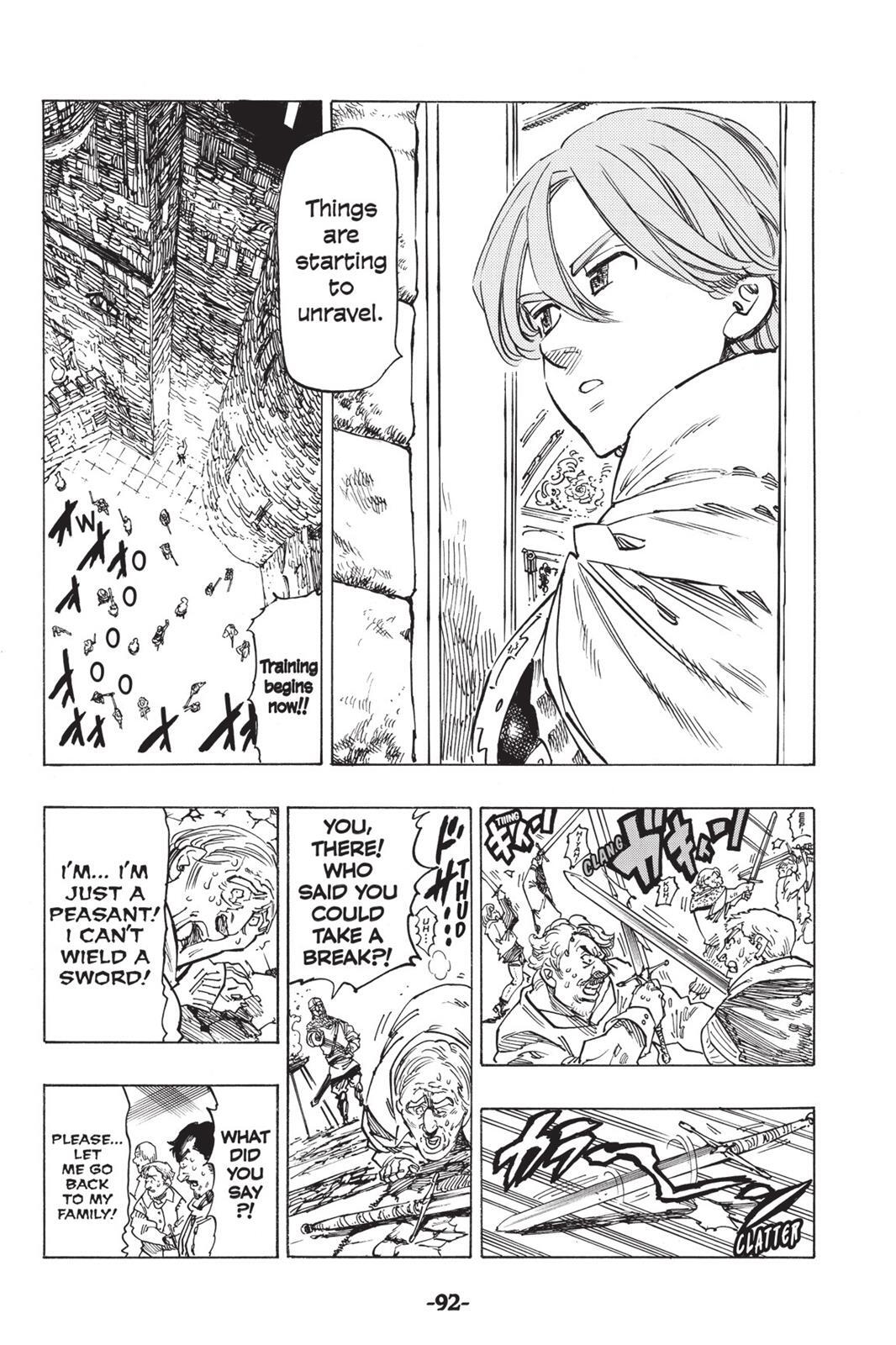 Read The Seven Deadly Sins- Seven Days Manga Online