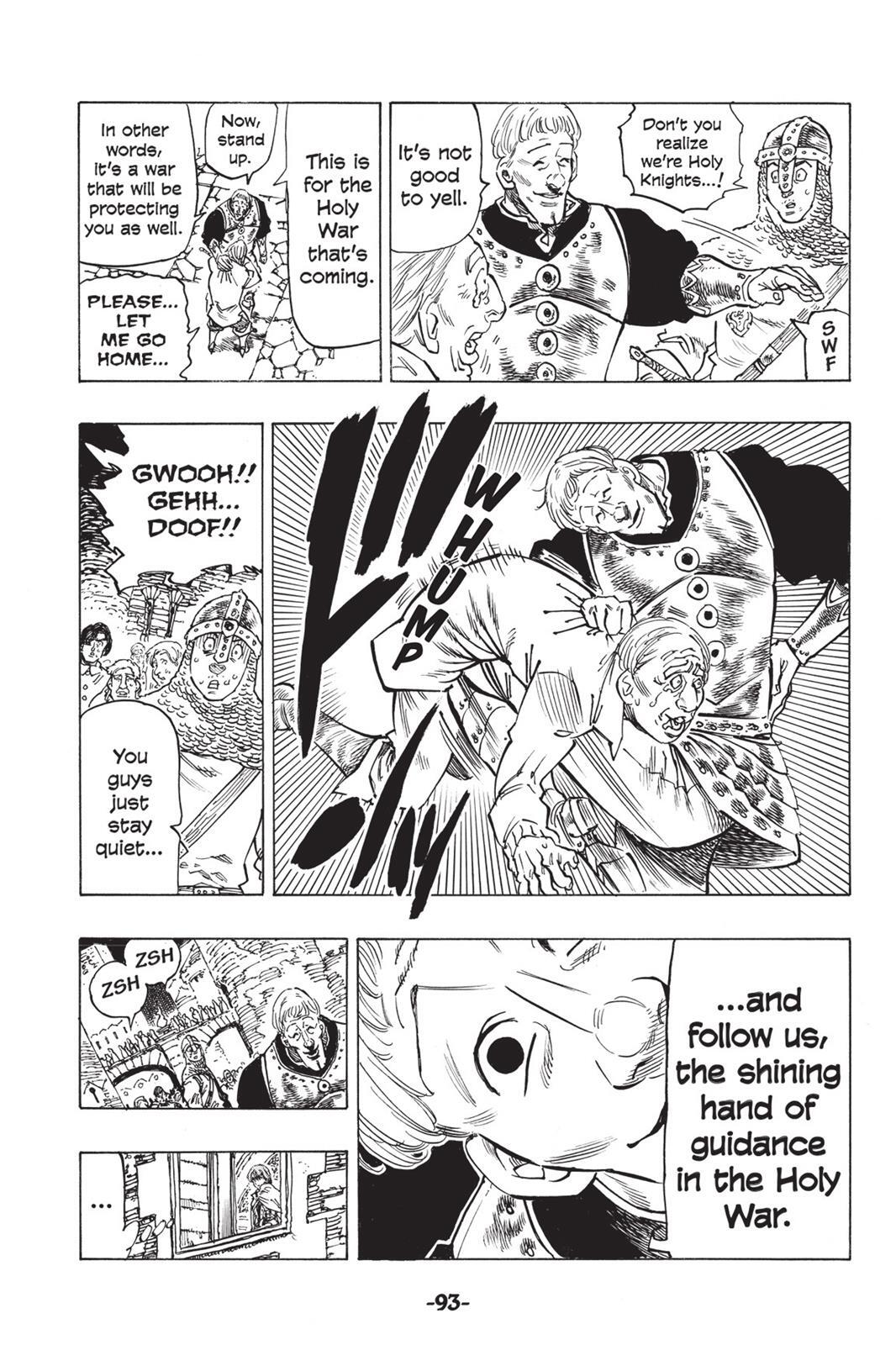 Read The Seven Deadly Sins- Seven Days Manga Online
