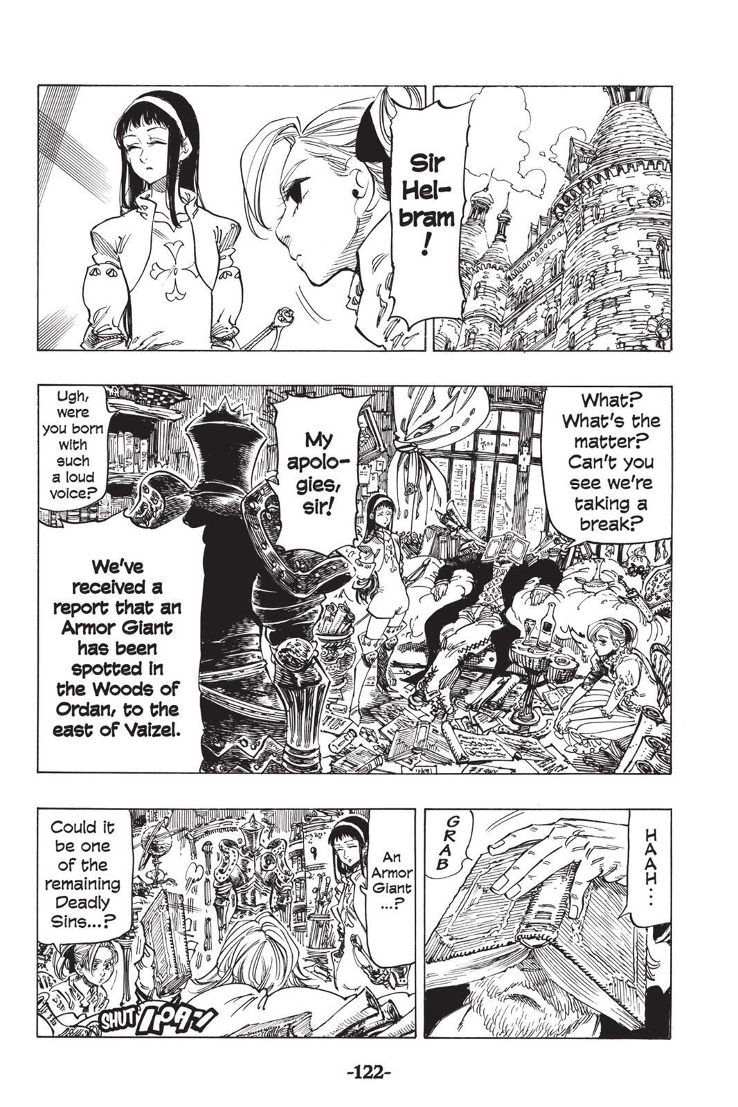 Read The Seven Deadly Sins- Seven Days Manga Online