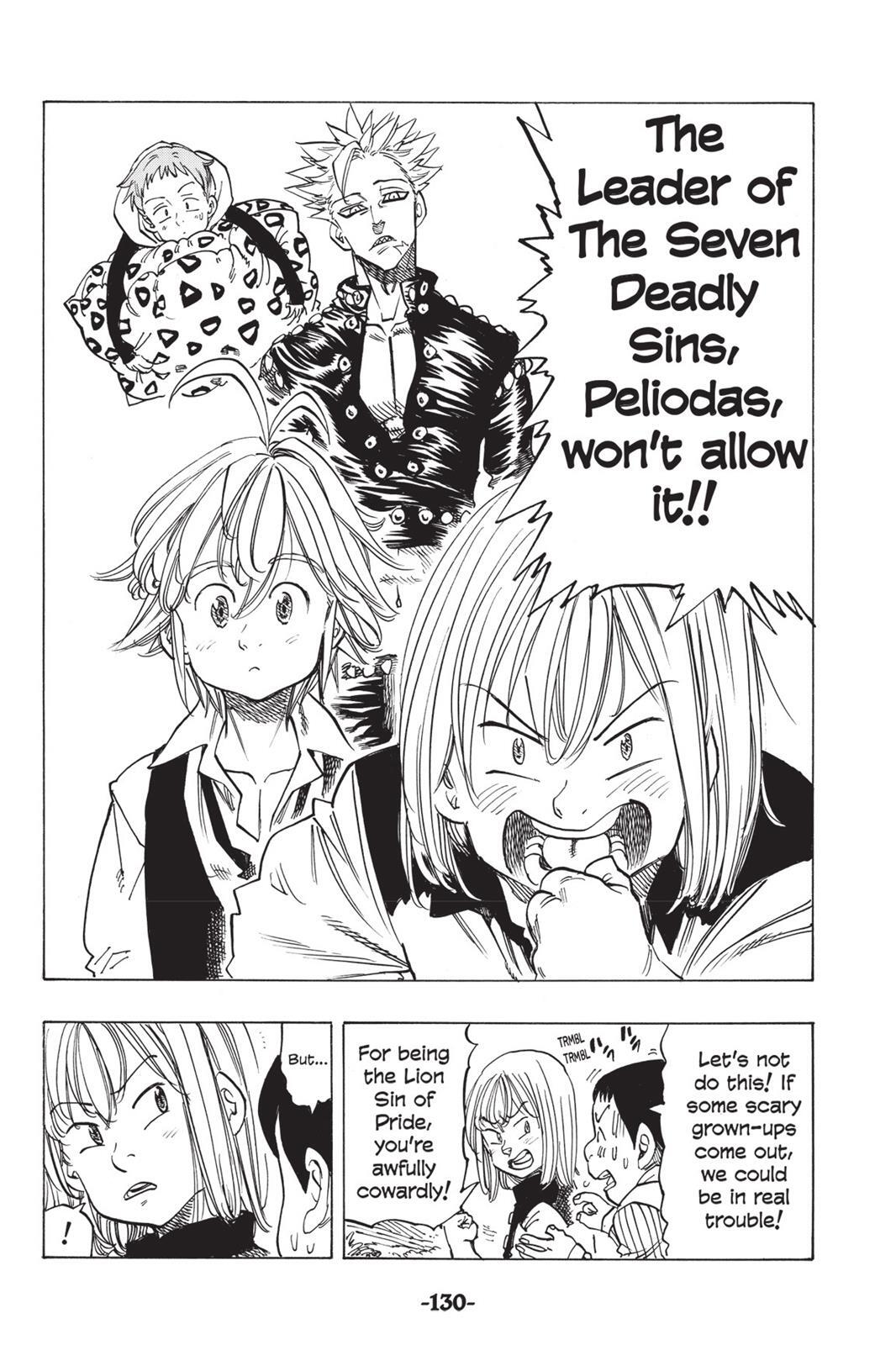 Read The Seven Deadly Sins- Seven Days Manga Online