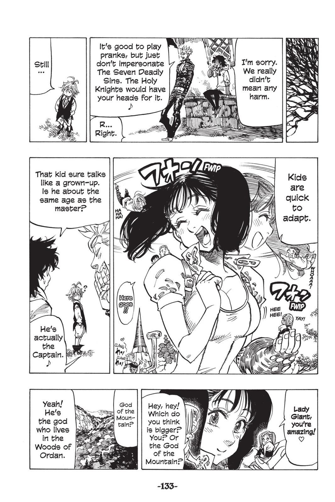 Read The Seven Deadly Sins- Seven Days Manga Online