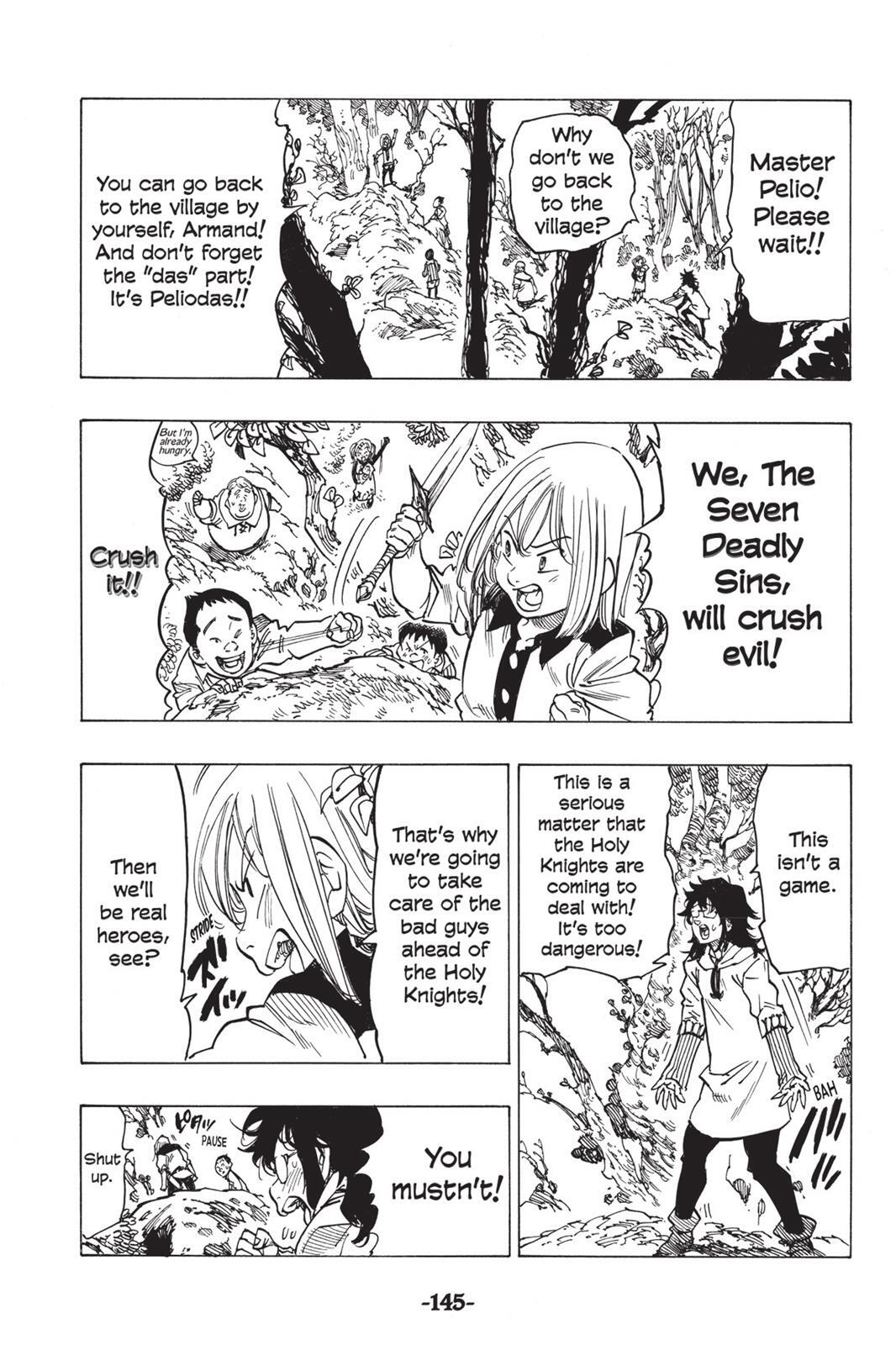 Read The Seven Deadly Sins- Seven Days Manga Online
