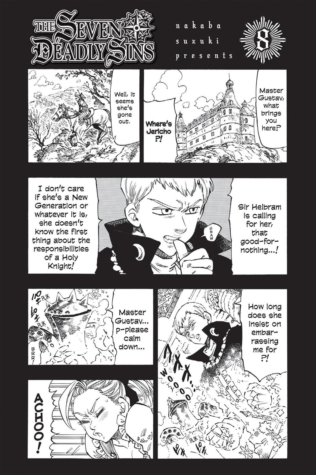 Read The Seven Deadly Sins- Seven Days Manga Online