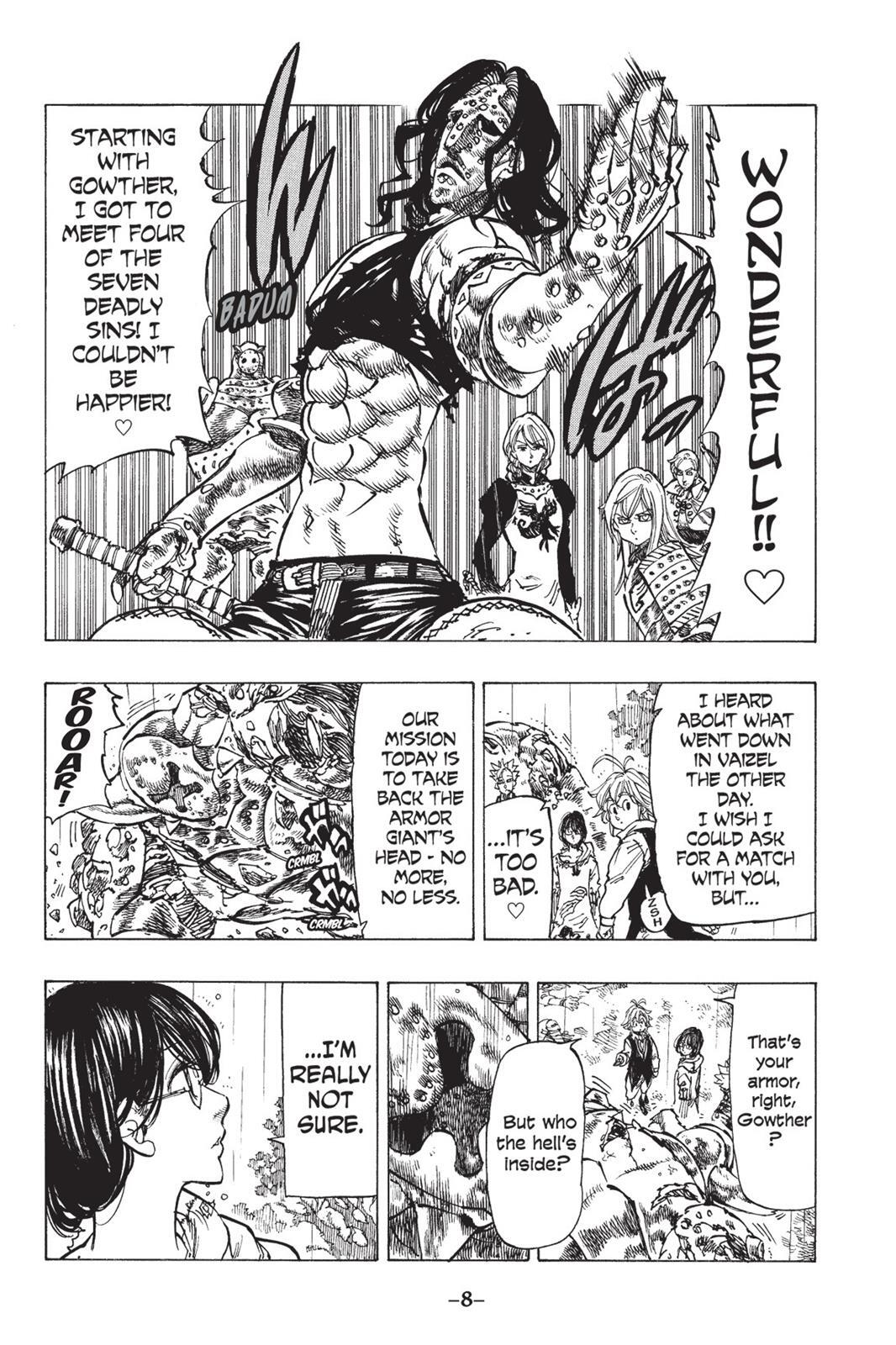 Read The Seven Deadly Sins- Seven Days Manga Online