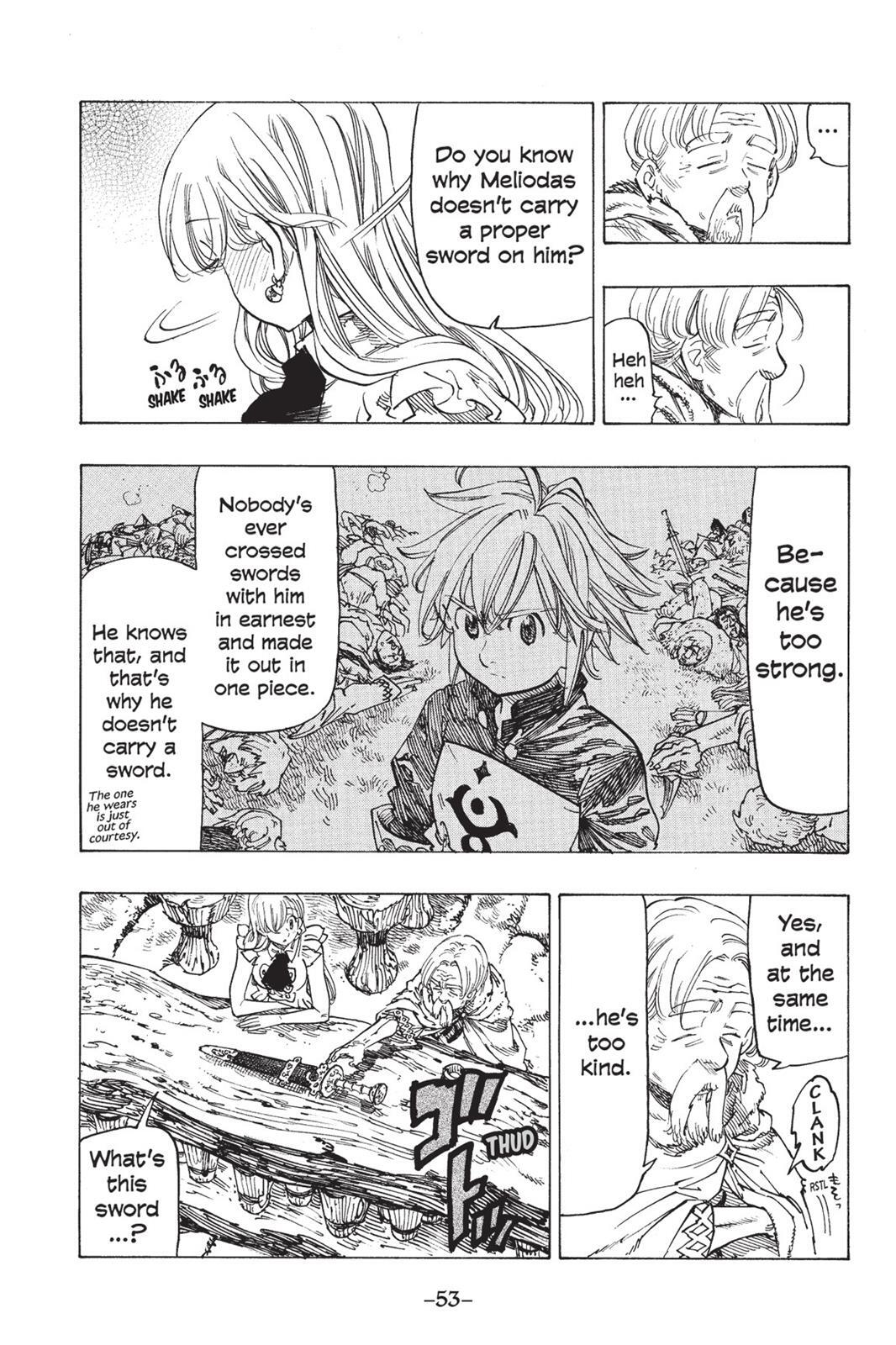 Read The Seven Deadly Sins- Seven Days Manga Online