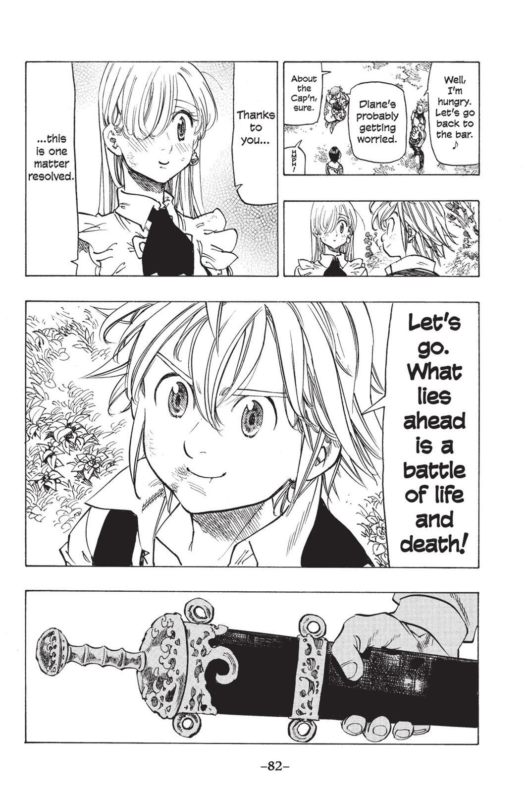 Read The Seven Deadly Sins- Seven Days Manga Online