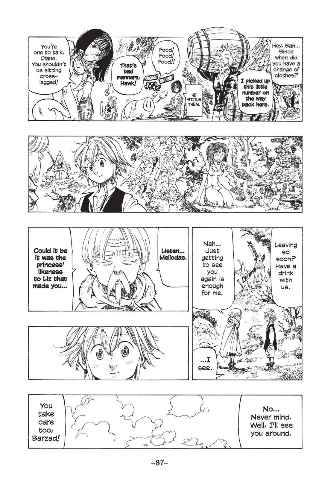 Read The Seven Deadly Sins- Seven Days Manga Online