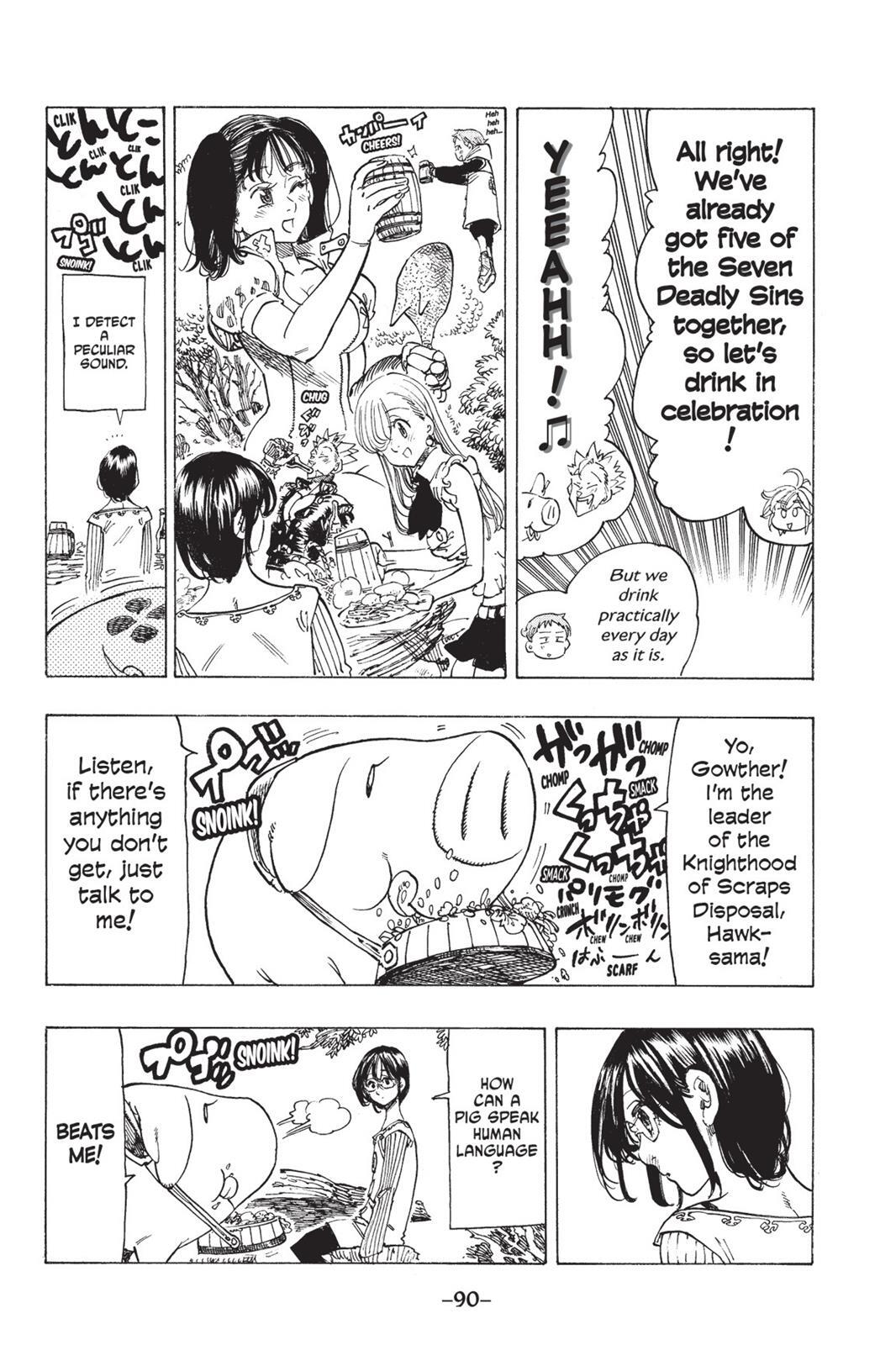 Read The Seven Deadly Sins- Seven Days Manga Online