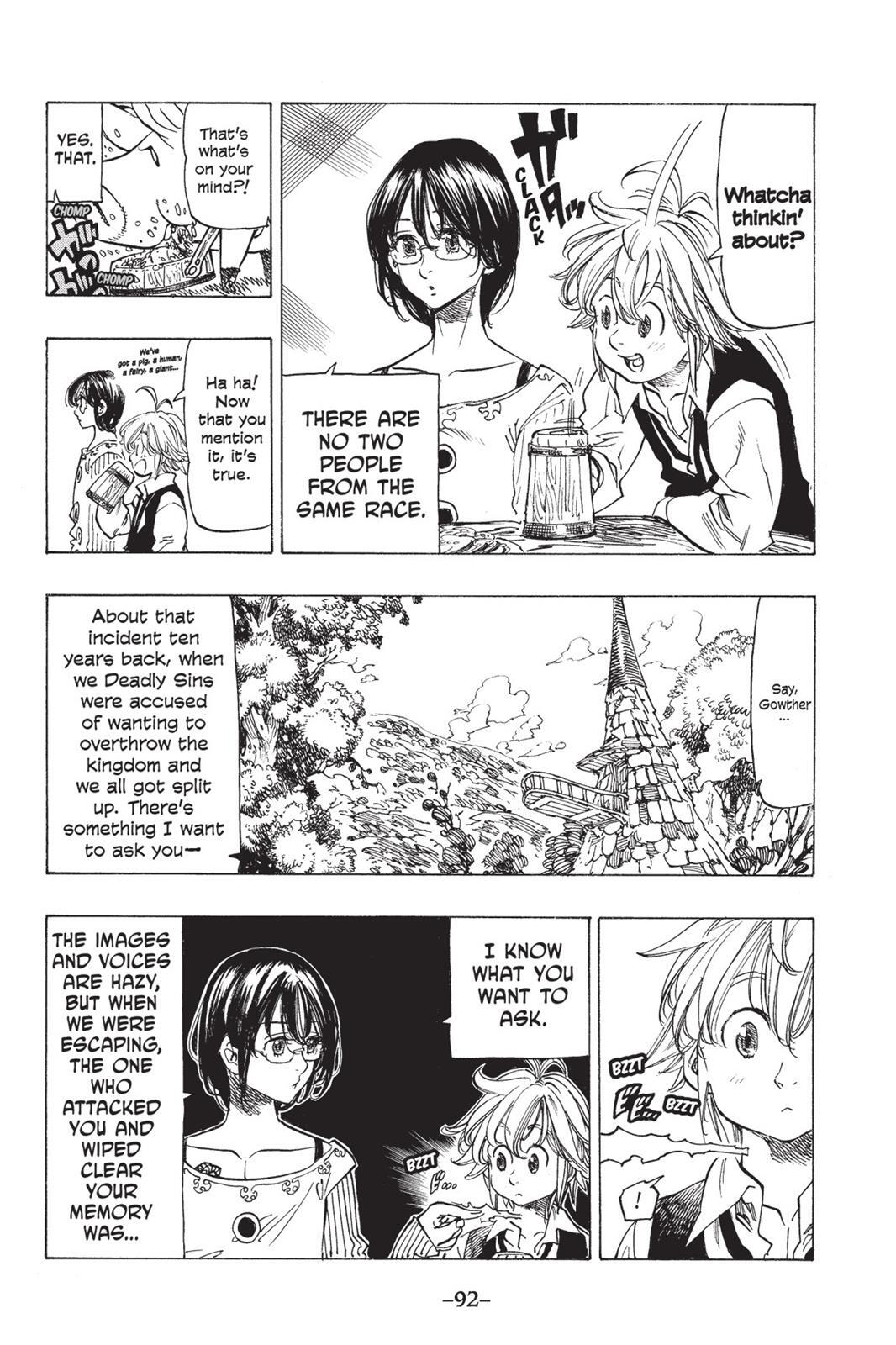 Read The Seven Deadly Sins- Seven Days Manga Online