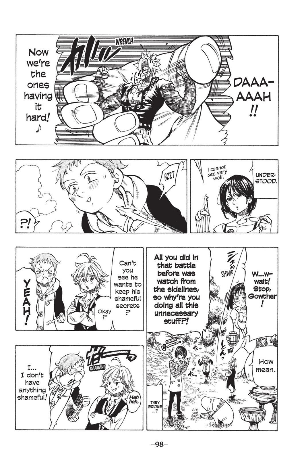 Read The Seven Deadly Sins- Seven Days Manga Online