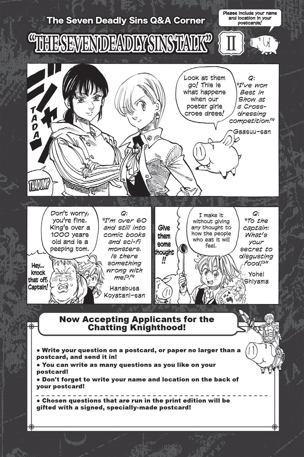 Read The Seven Deadly Sins- Seven Days Manga Online