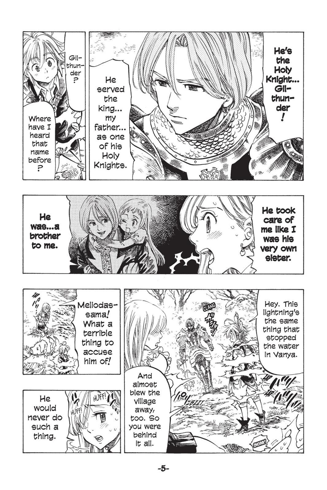 Read The Seven Deadly Sins- Seven Days Manga Online