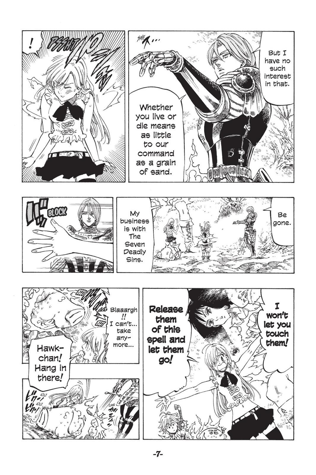 Read The Seven Deadly Sins- Seven Days Manga Online