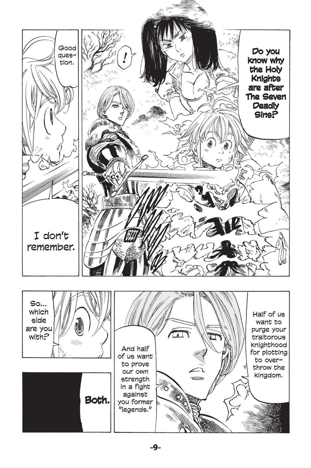 Read The Seven Deadly Sins- Seven Days Manga Online