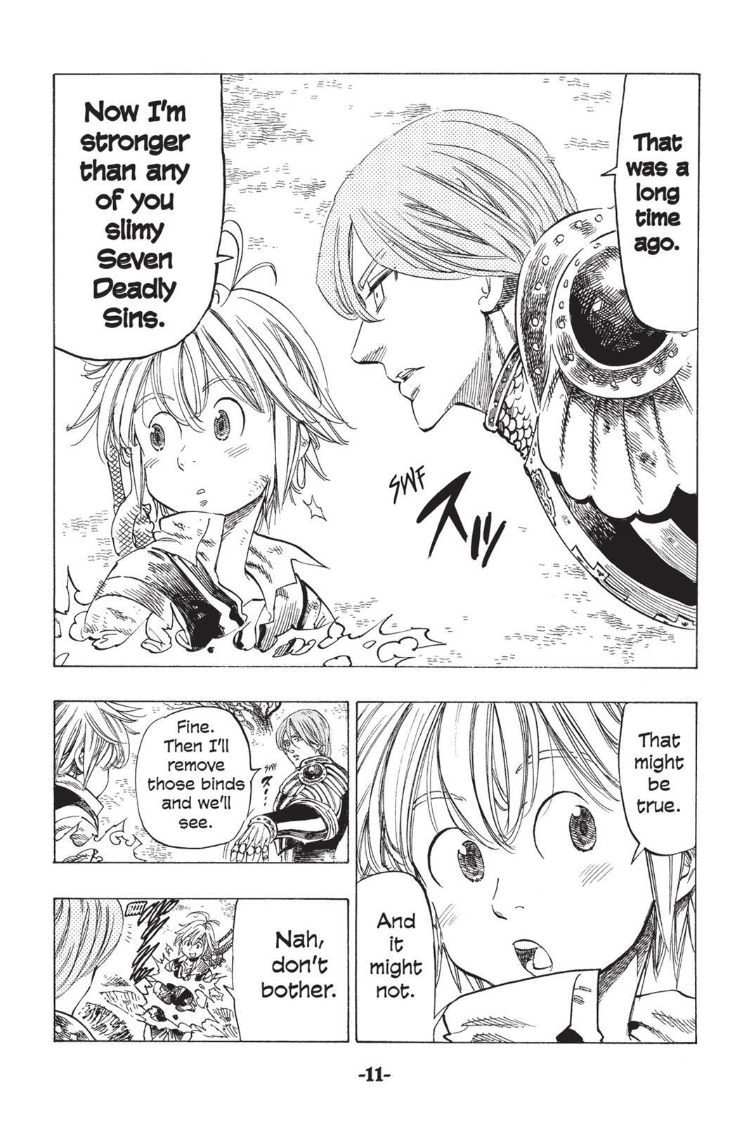 Read The Seven Deadly Sins- Seven Days Manga Online