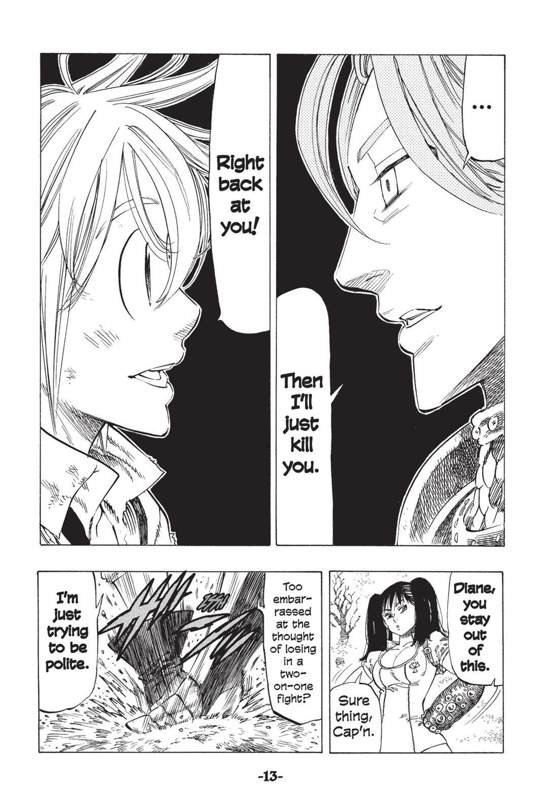 Read The Seven Deadly Sins- Seven Days Manga Online