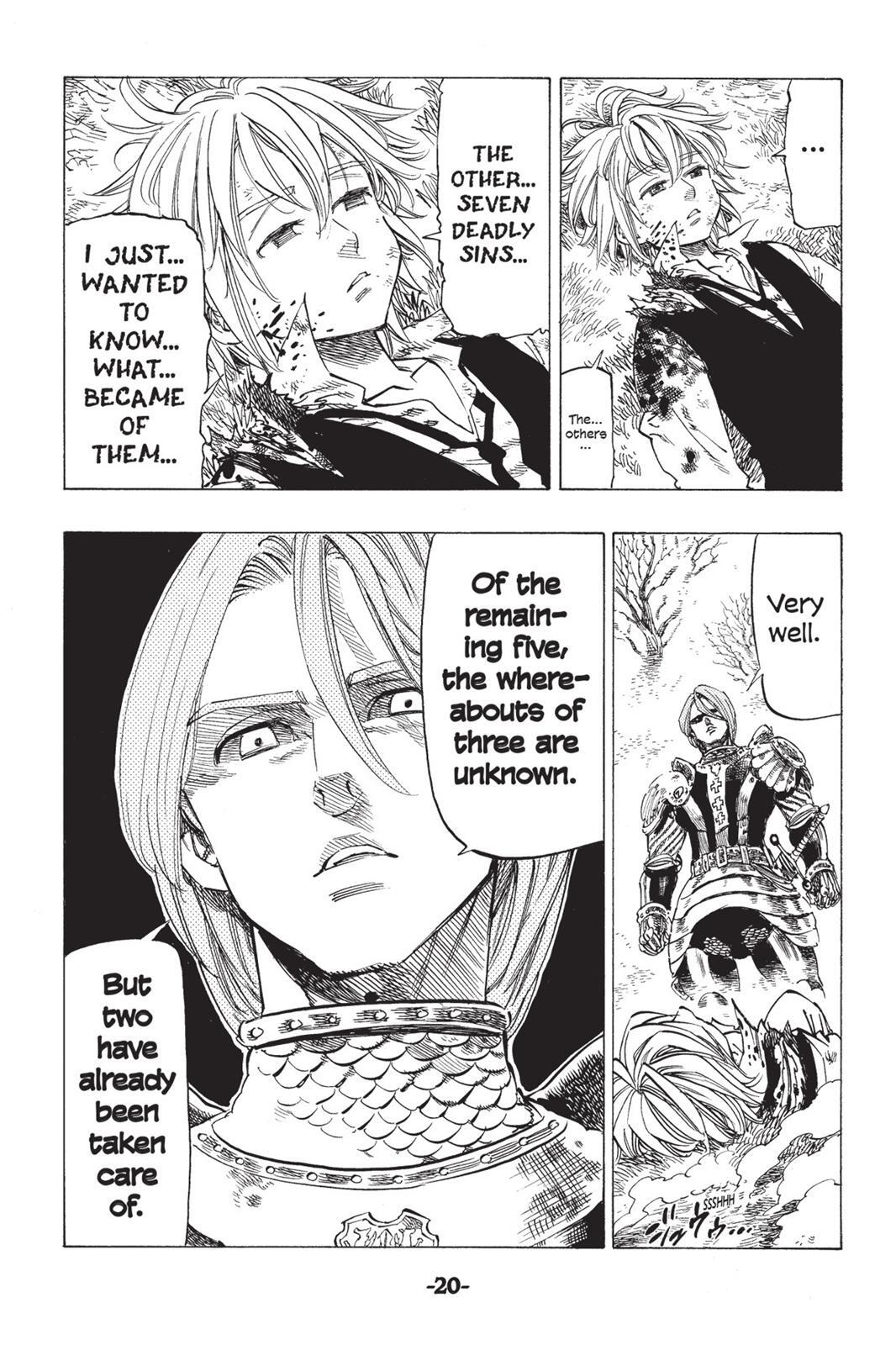 Read The Seven Deadly Sins- Seven Days Manga Online