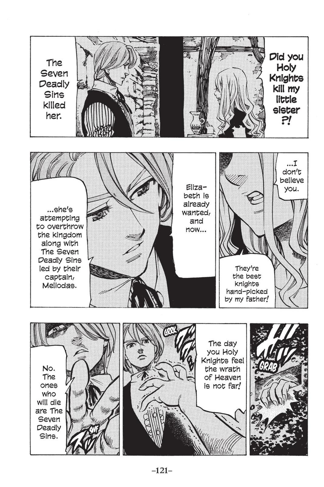Read The Seven Deadly Sins- Seven Days Manga Online