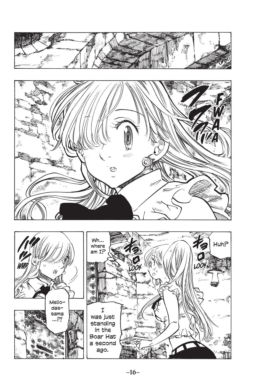 Read The Seven Deadly Sins- Seven Days Manga Online