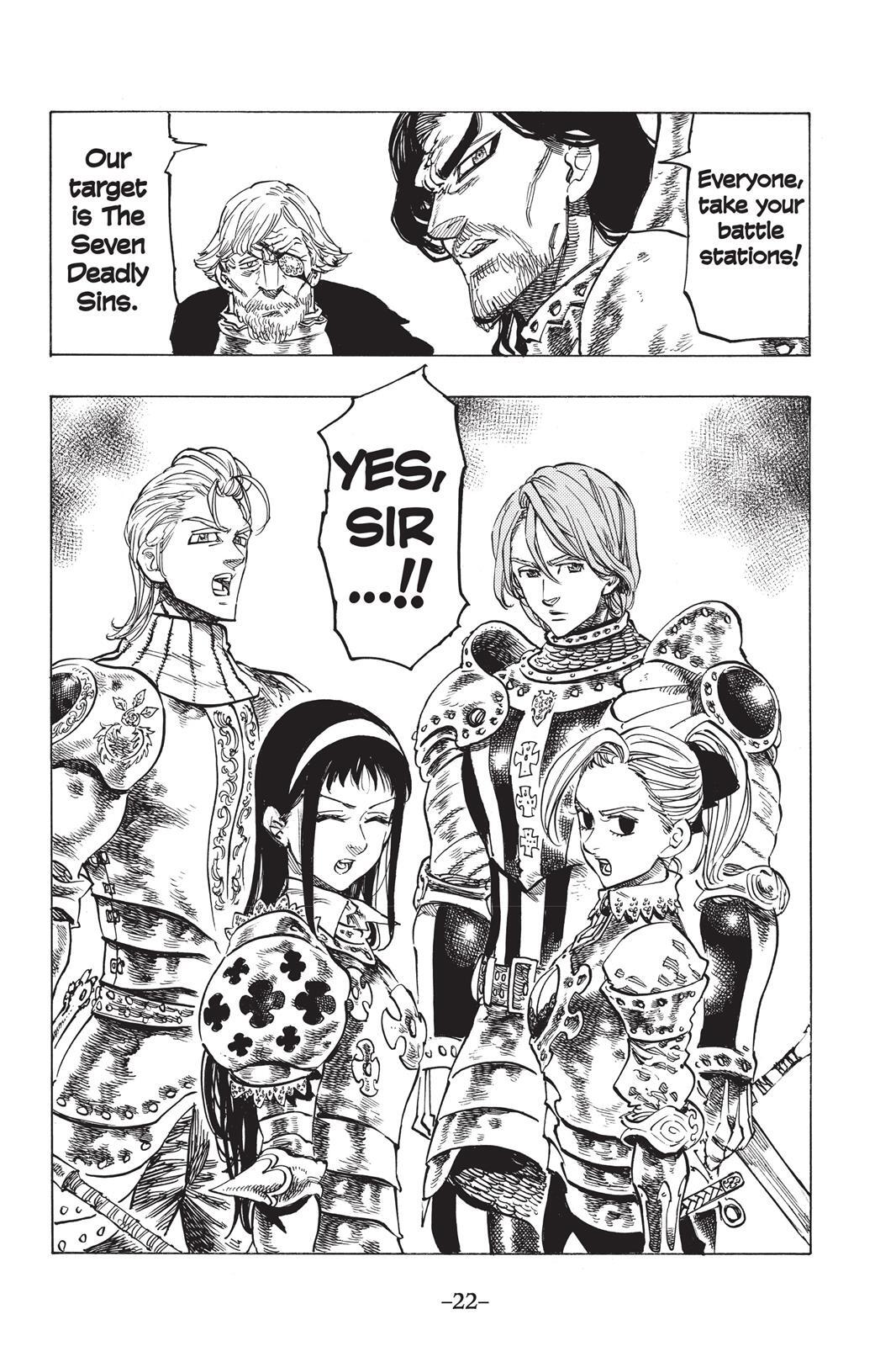 Read The Seven Deadly Sins- Seven Days Manga Online