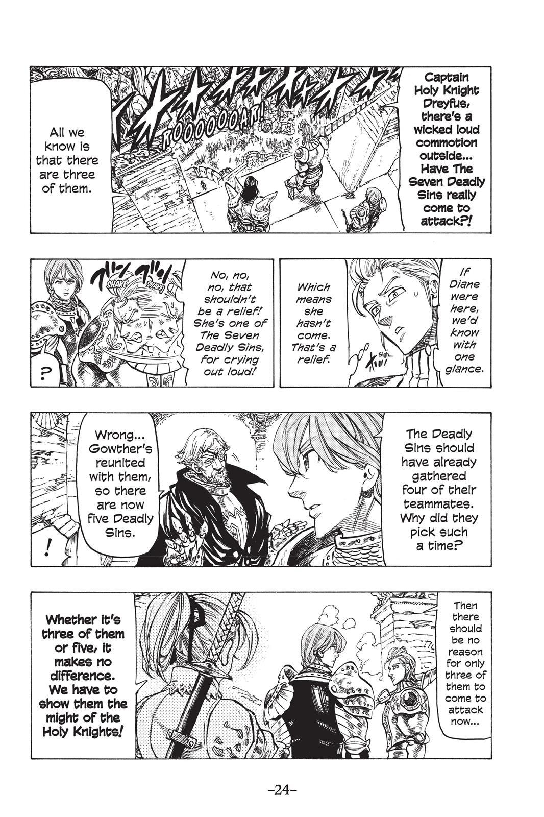 Read The Seven Deadly Sins- Seven Days Manga Online