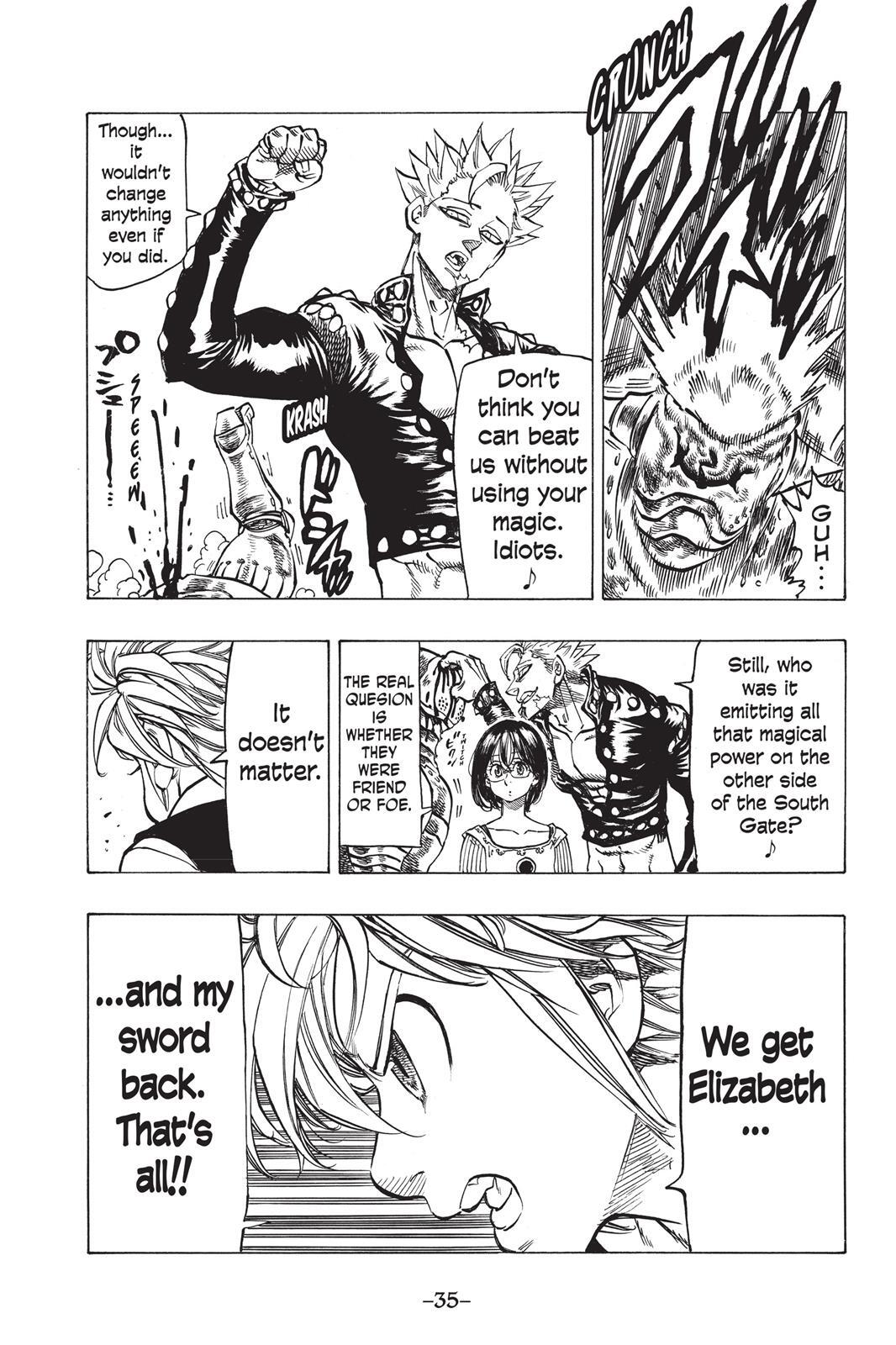 Read The Seven Deadly Sins- Seven Days Manga Online