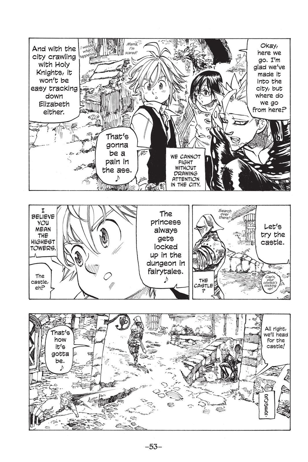 Read The Seven Deadly Sins- Seven Days Manga Online
