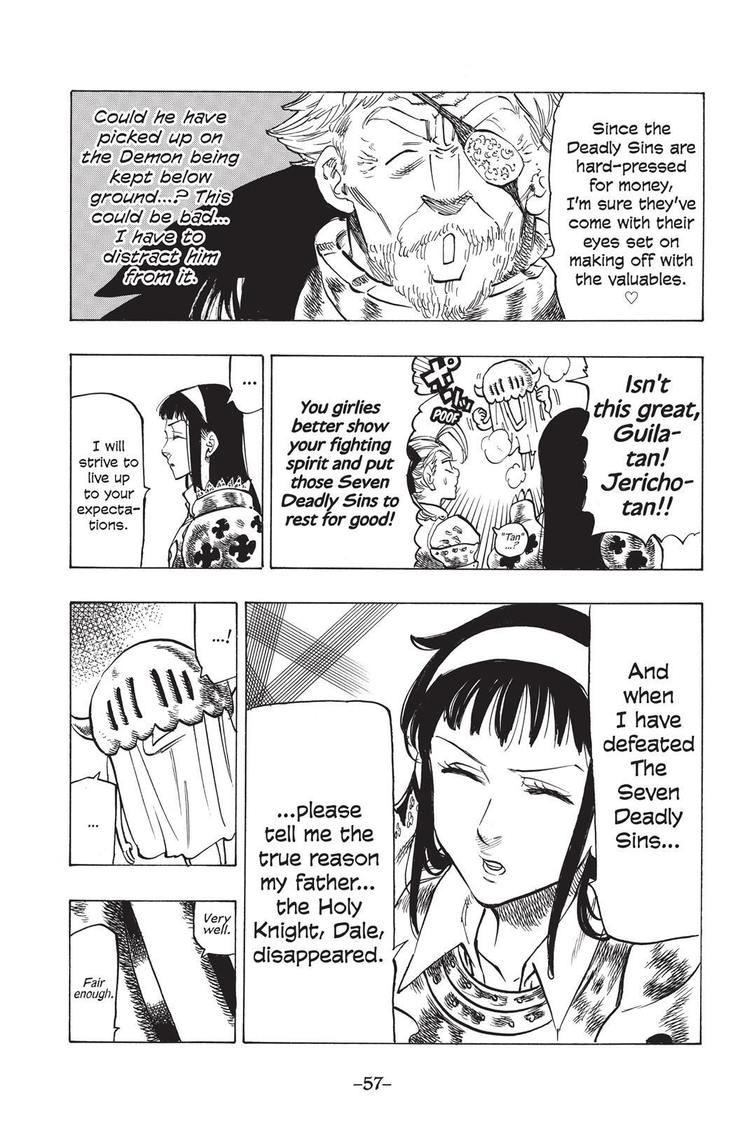 Read The Seven Deadly Sins- Seven Days Manga Online