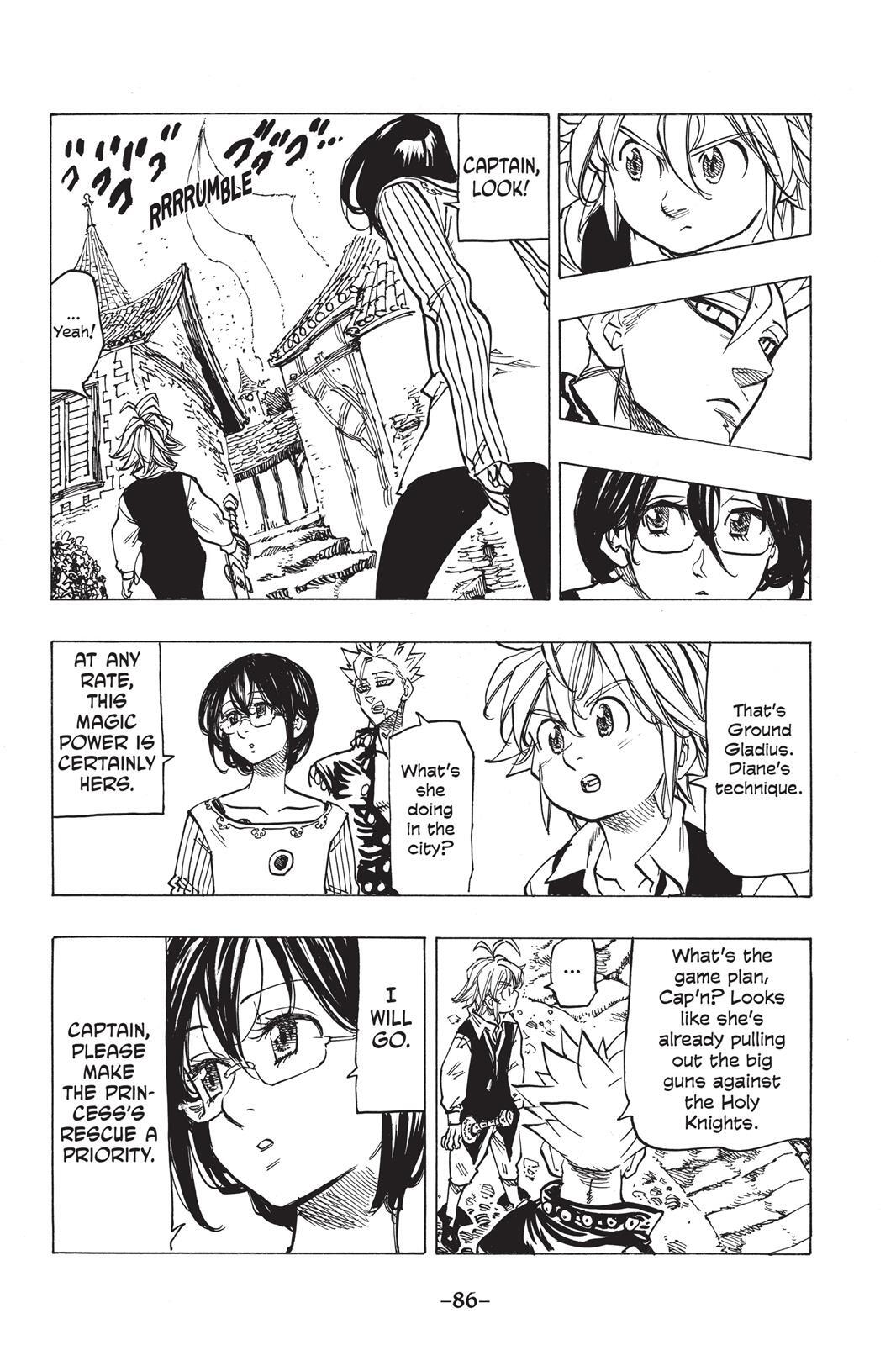 Read The Seven Deadly Sins- Seven Days Manga Online