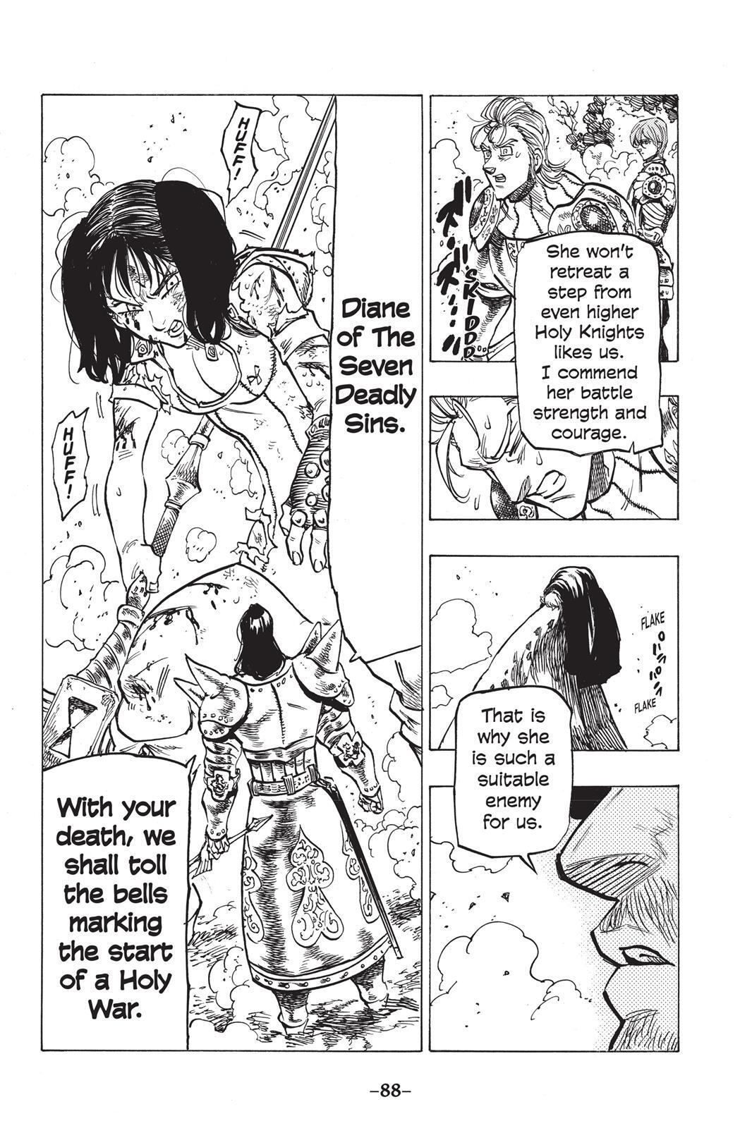 Read The Seven Deadly Sins- Seven Days Manga Online