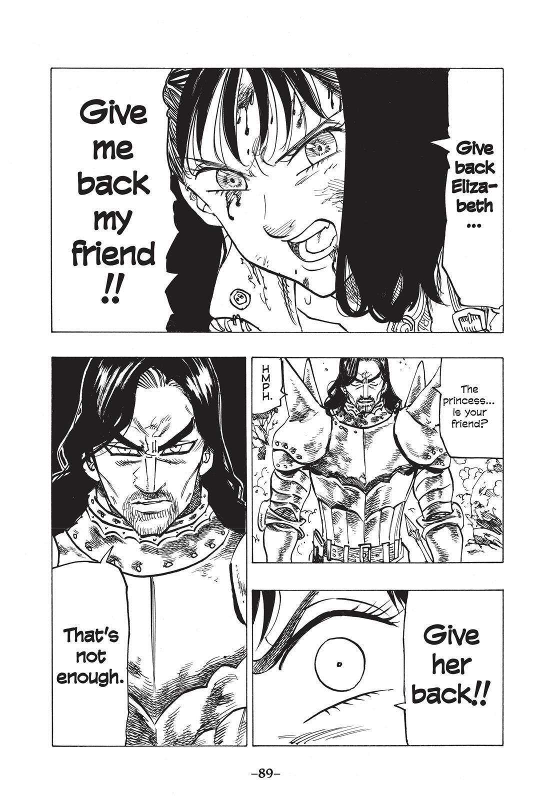 Read The Seven Deadly Sins- Seven Days Manga Online