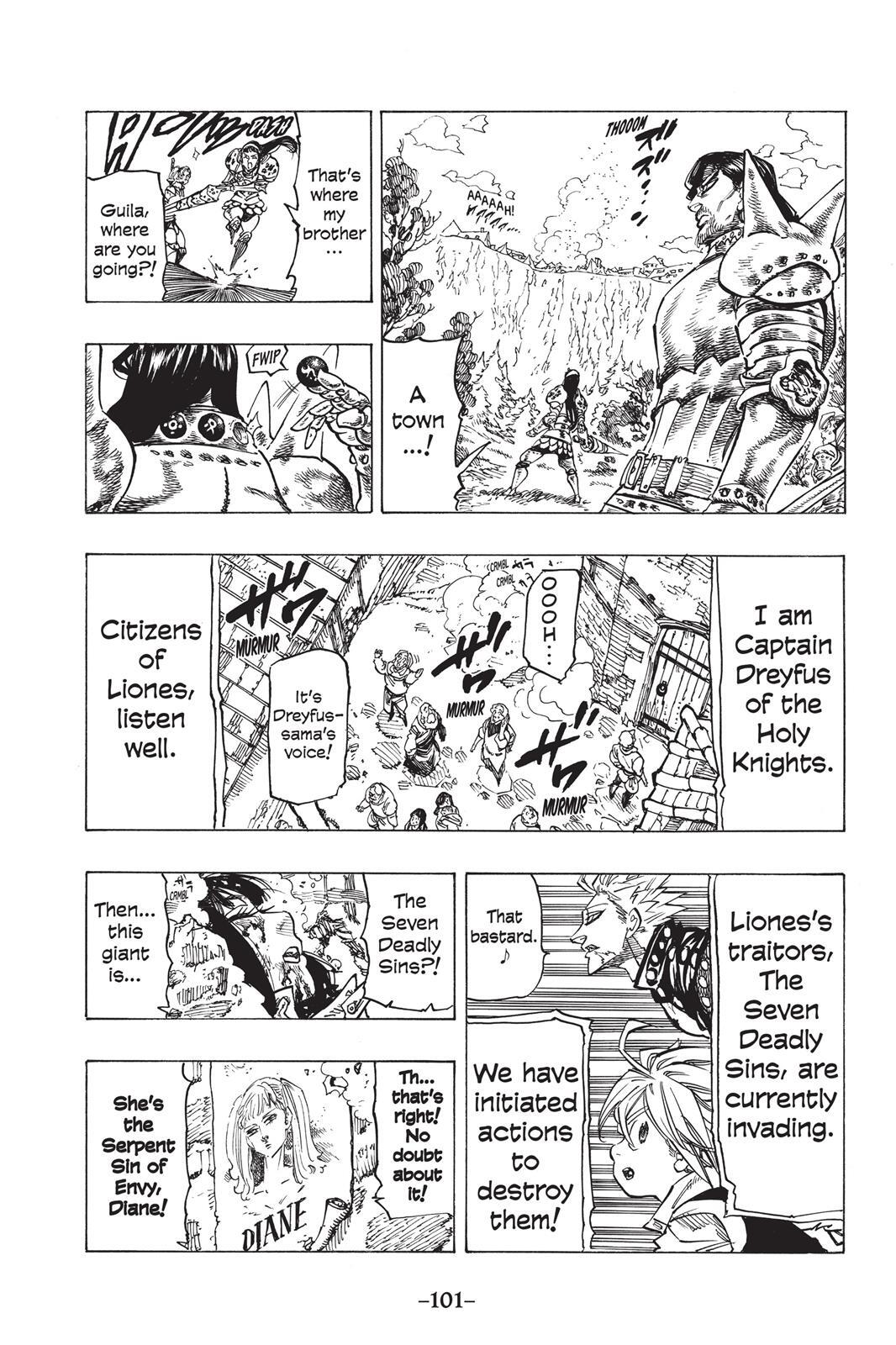 Read The Seven Deadly Sins- Seven Days Manga Online