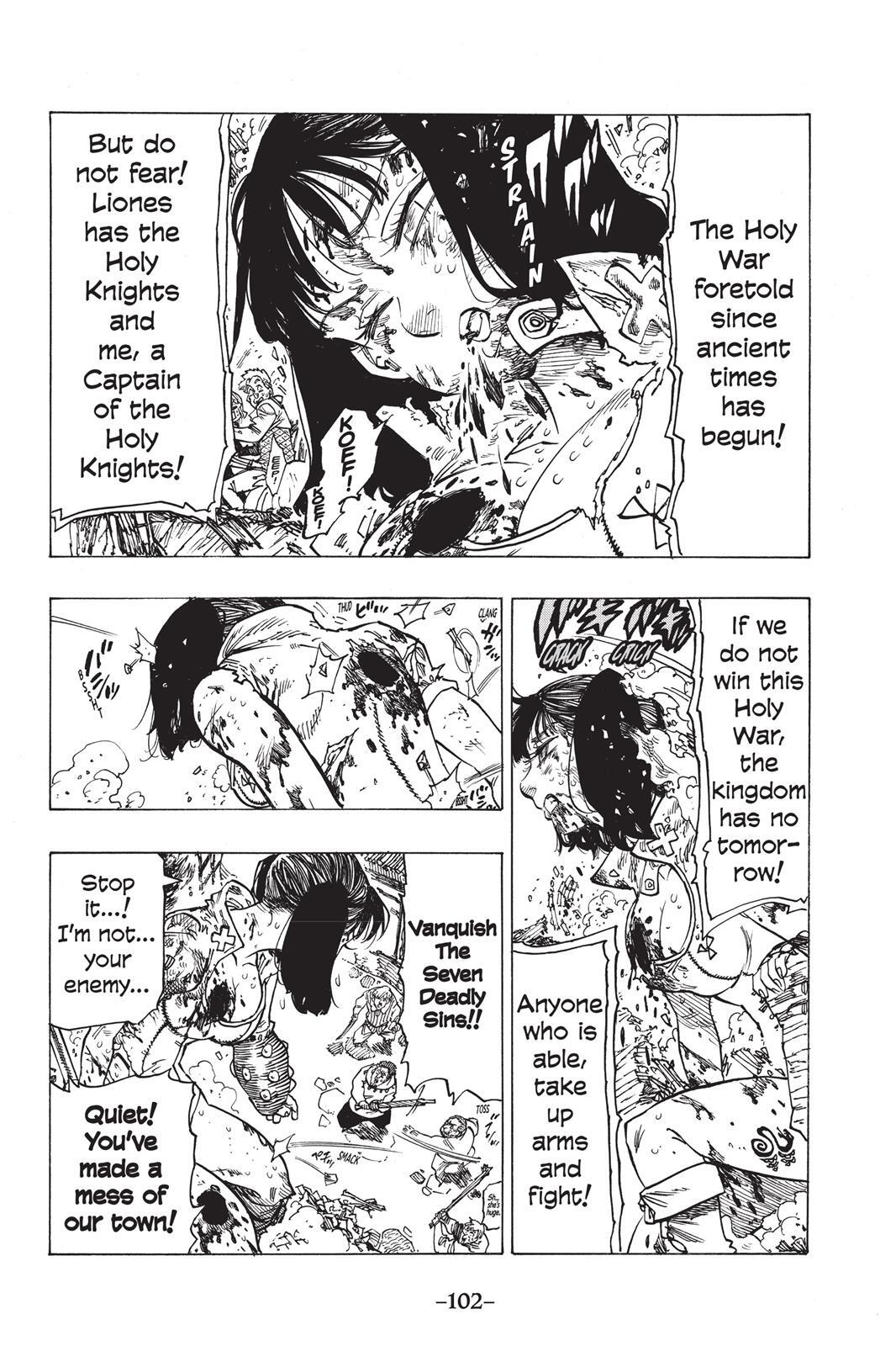 Read The Seven Deadly Sins- Seven Days Manga Online