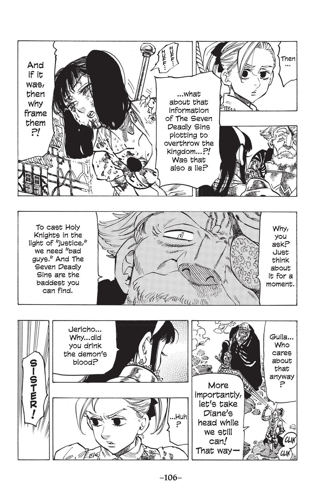 Read The Seven Deadly Sins- Seven Days Manga Online