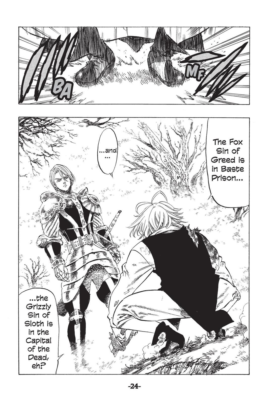 Read The Seven Deadly Sins- Seven Days Manga Online